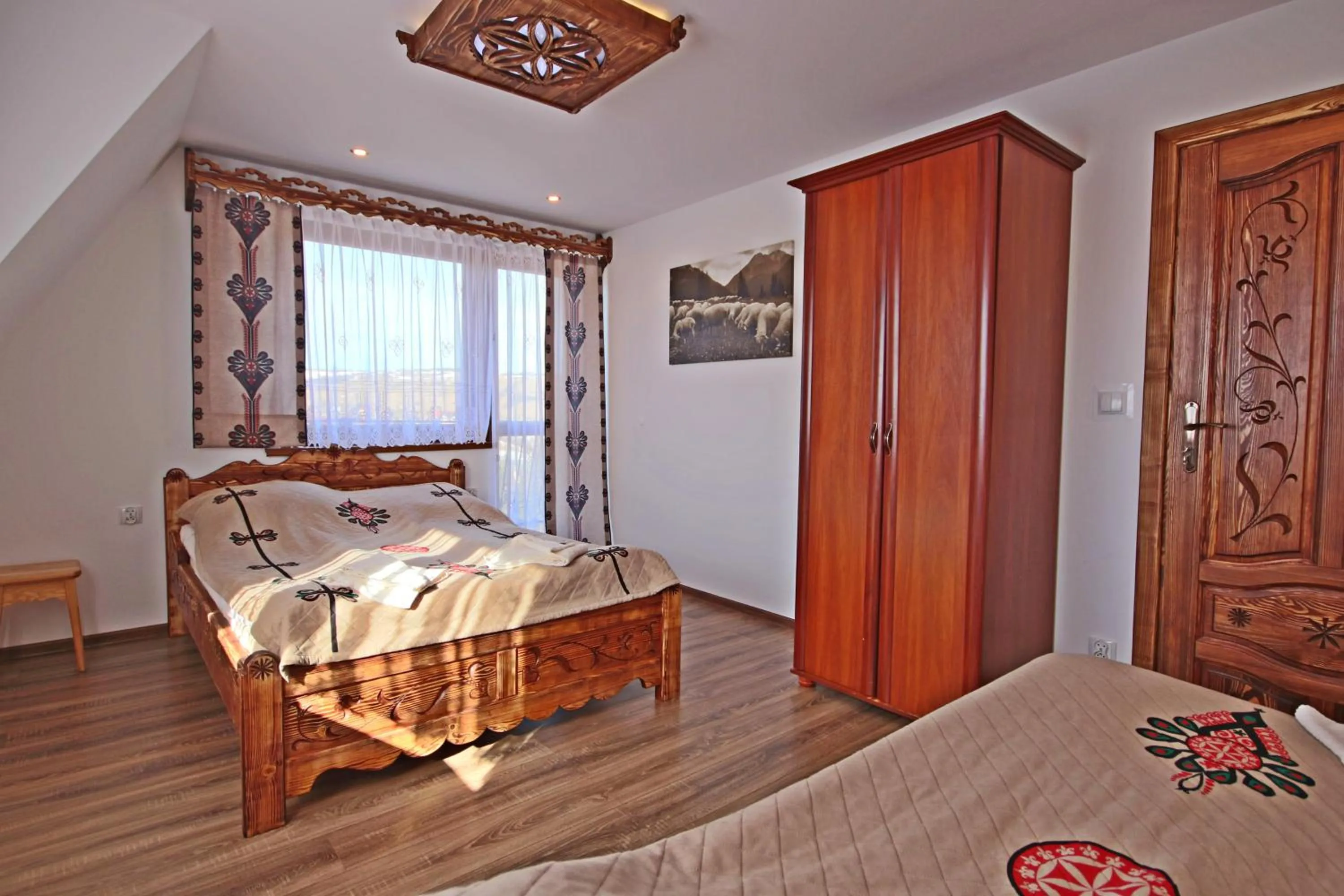 Bed in Pokoje Bukowskich