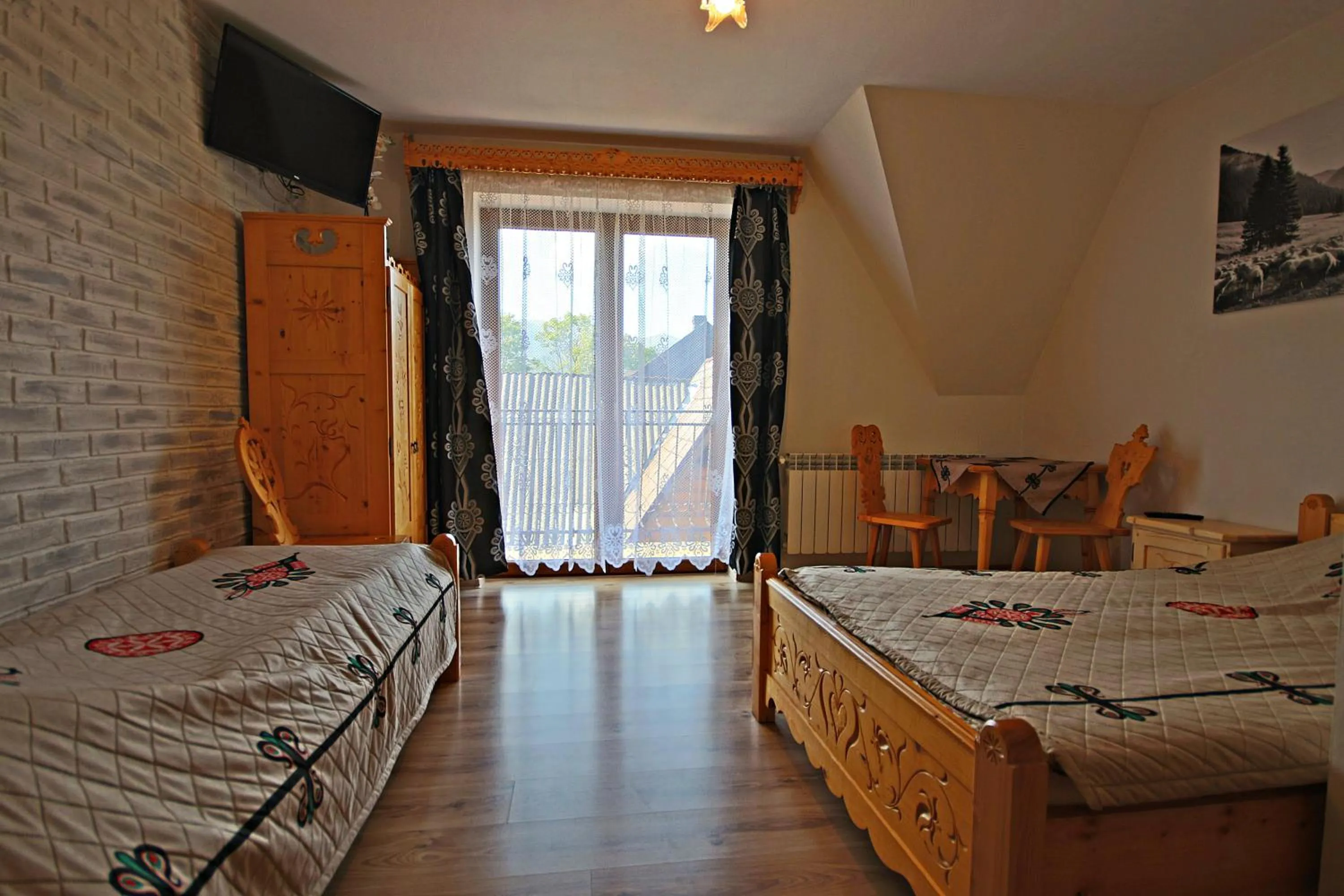 Bed in Pokoje Bukowskich