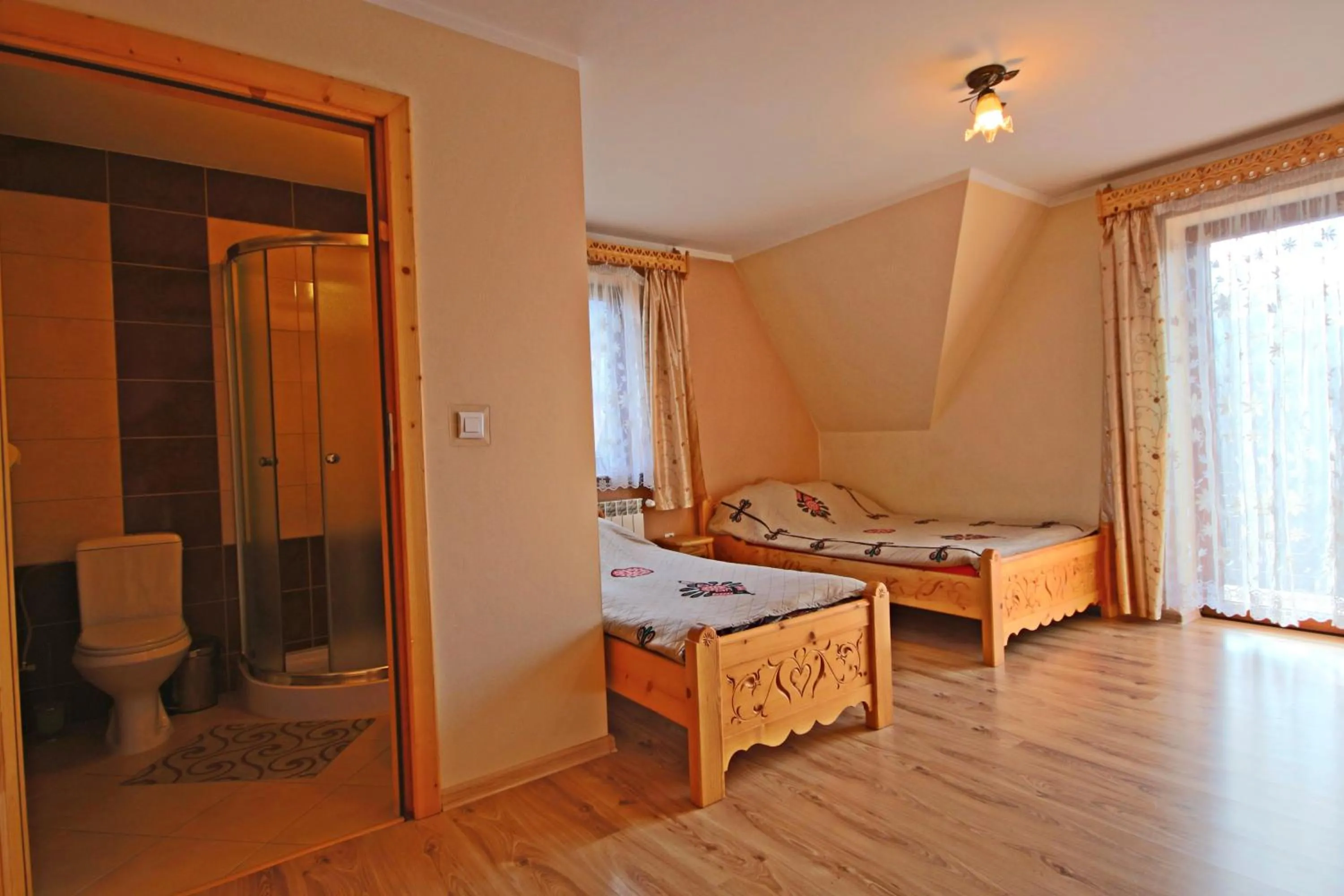 Bed in Pokoje Bukowskich
