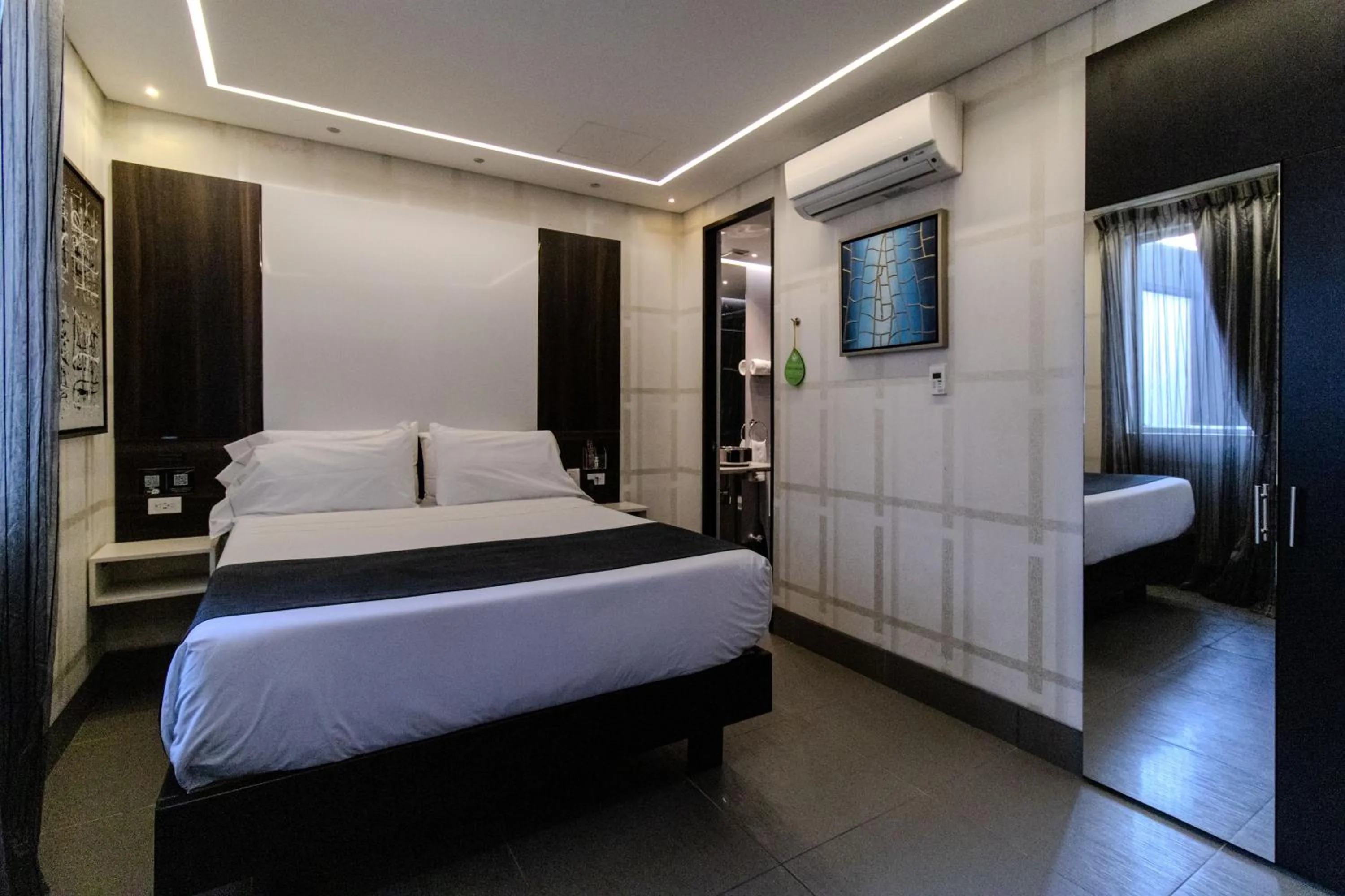 Bed in Haven, A Design Hotel