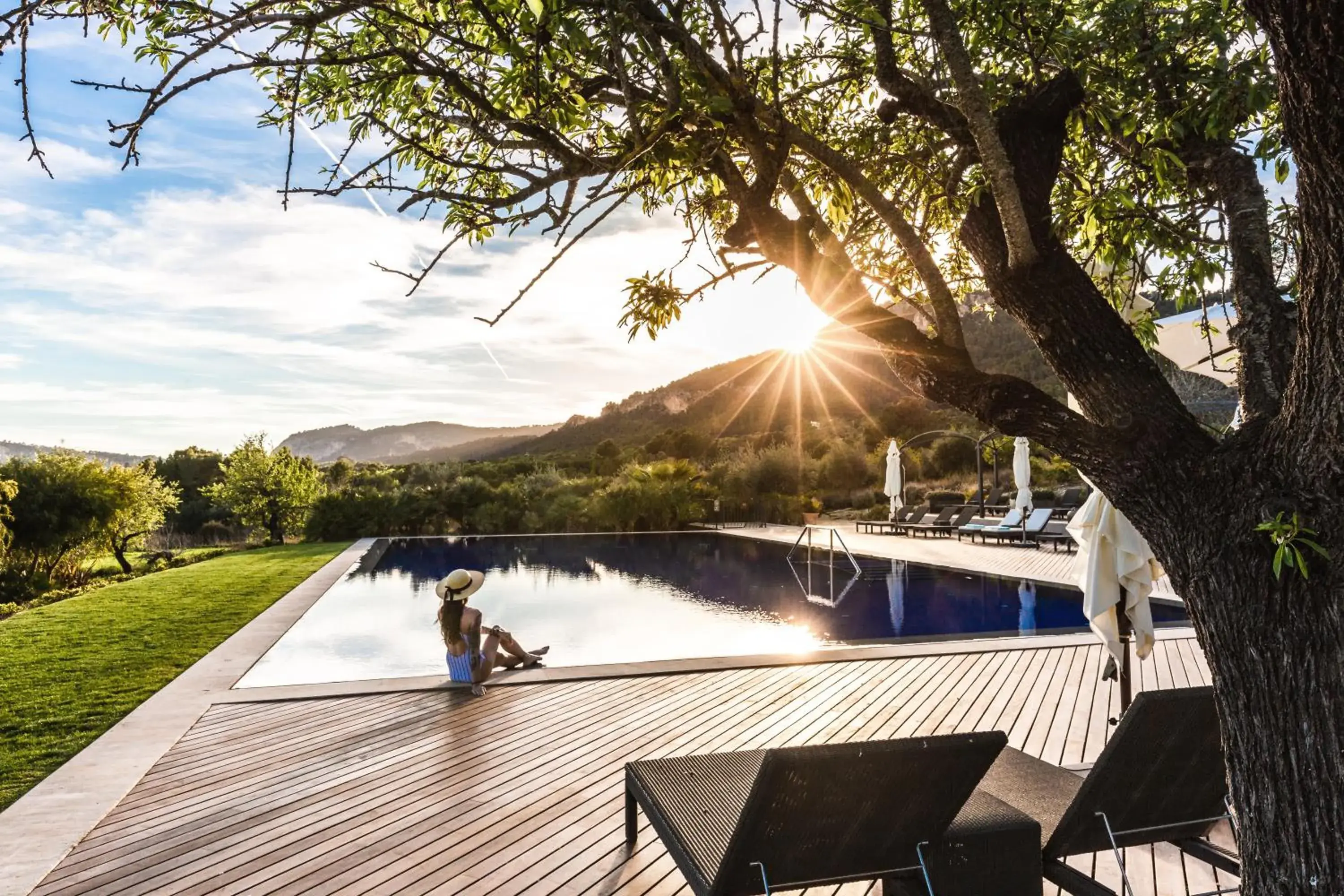 Swimming pool in Castell Son Claret - The Leading Hotels of the World Swimming pool in Castell Son Claret - The Leading Hotels of the World