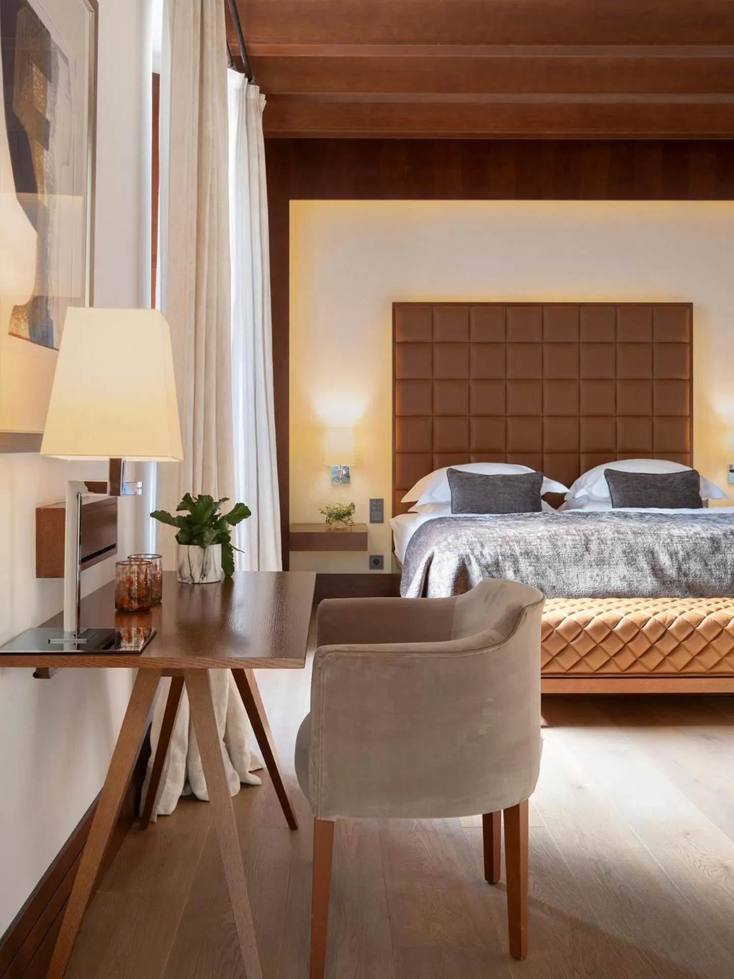 Bed in Castell Son Claret - The Leading Hotels of the World