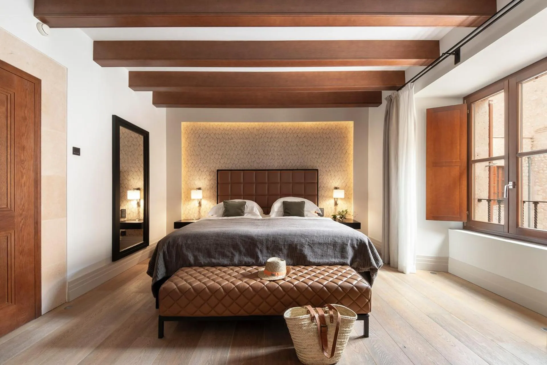 Bed in Castell Son Claret - The Leading Hotels of the World