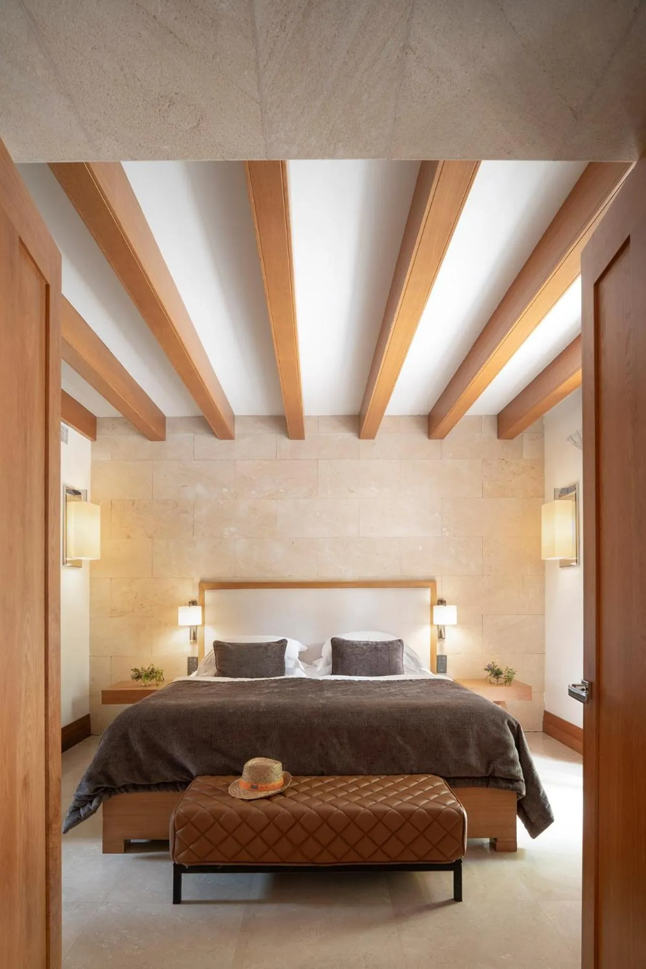 Bed in Castell Son Claret - The Leading Hotels of the World