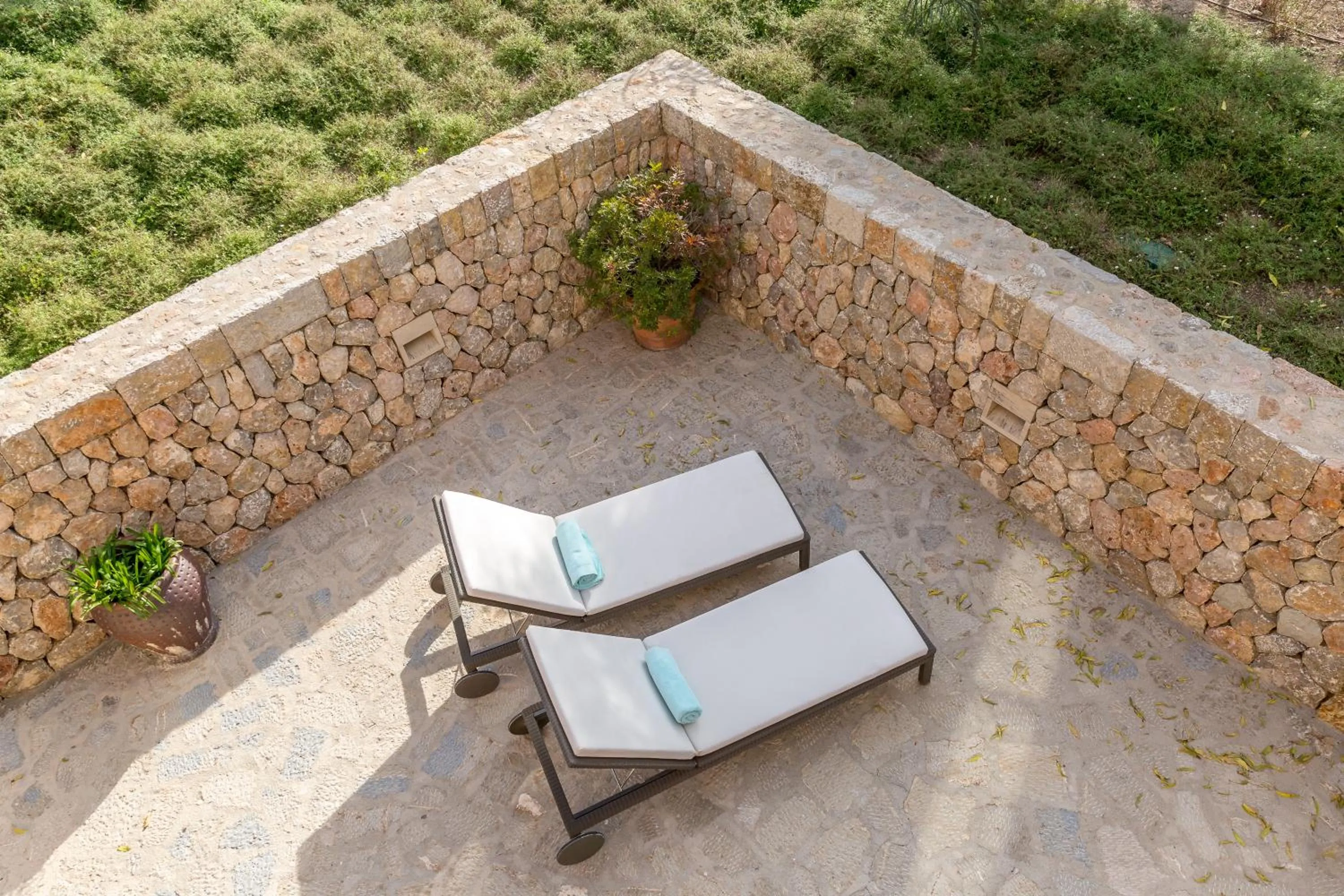 Garden in Castell Son Claret - The Leading Hotels of the World