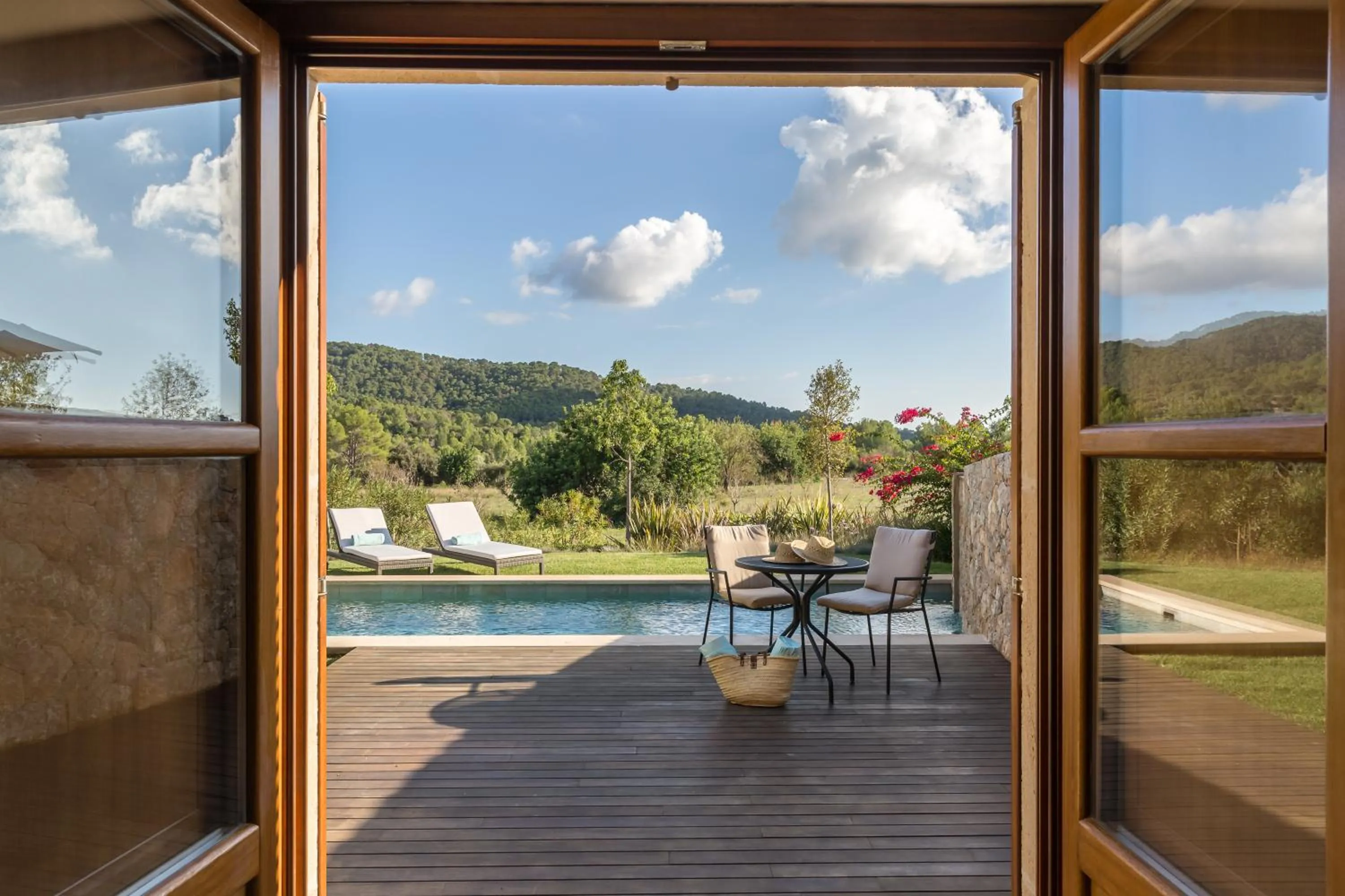 Patio in Castell Son Claret - The Leading Hotels of the World