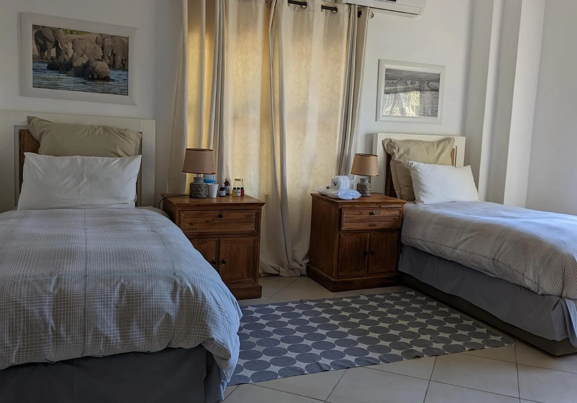 Bedroom, Bed in Sunbirds Lodge Chobe