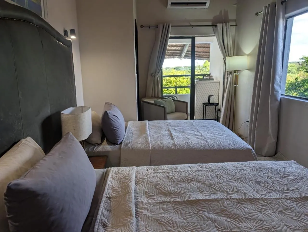 Bed in Sunbirds Lodge Chobe