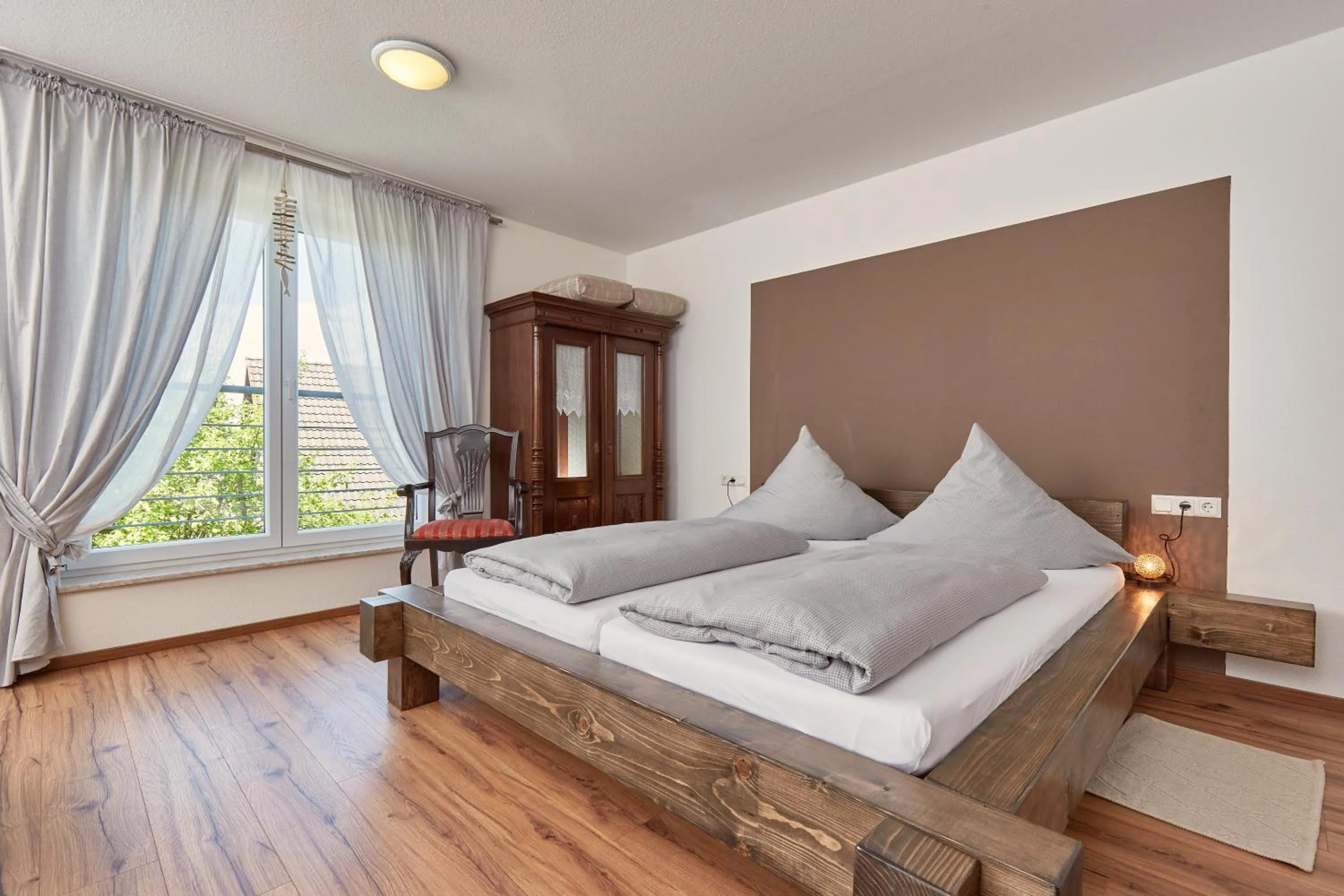 Bed in Hotel-Krone-Lounge