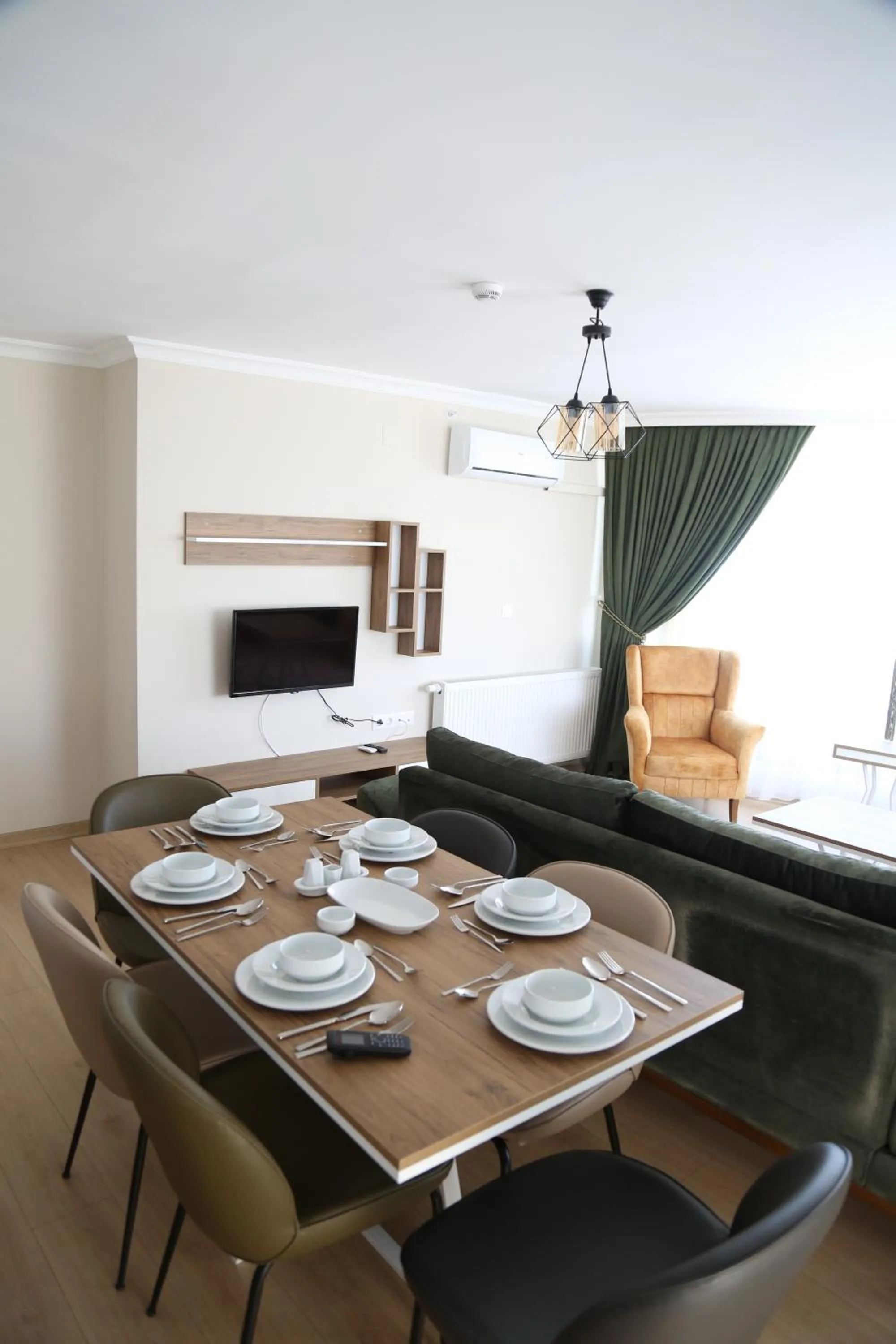 Seating area in Emin Residence