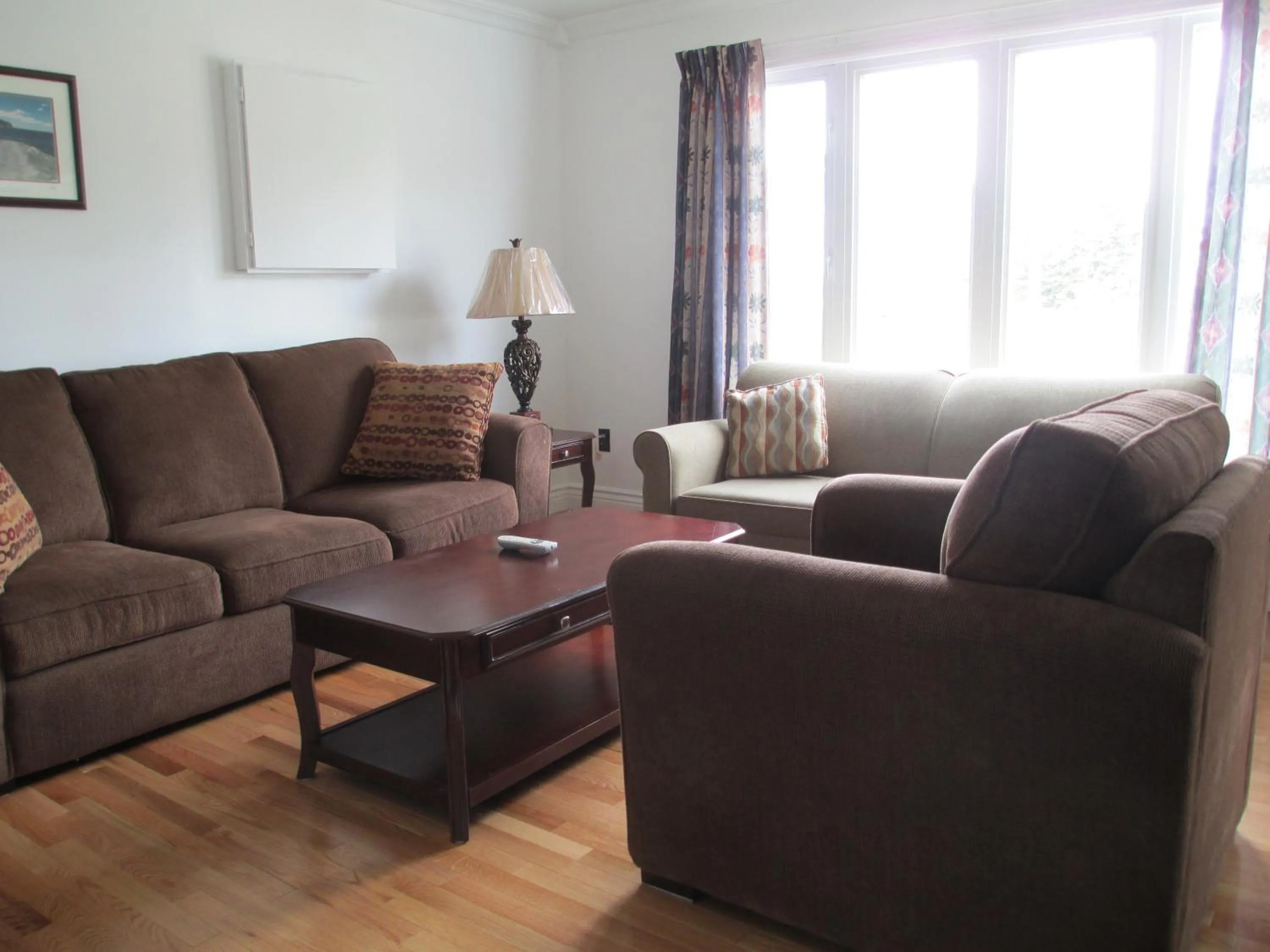 Living room in Comerford's Ocean View Suites