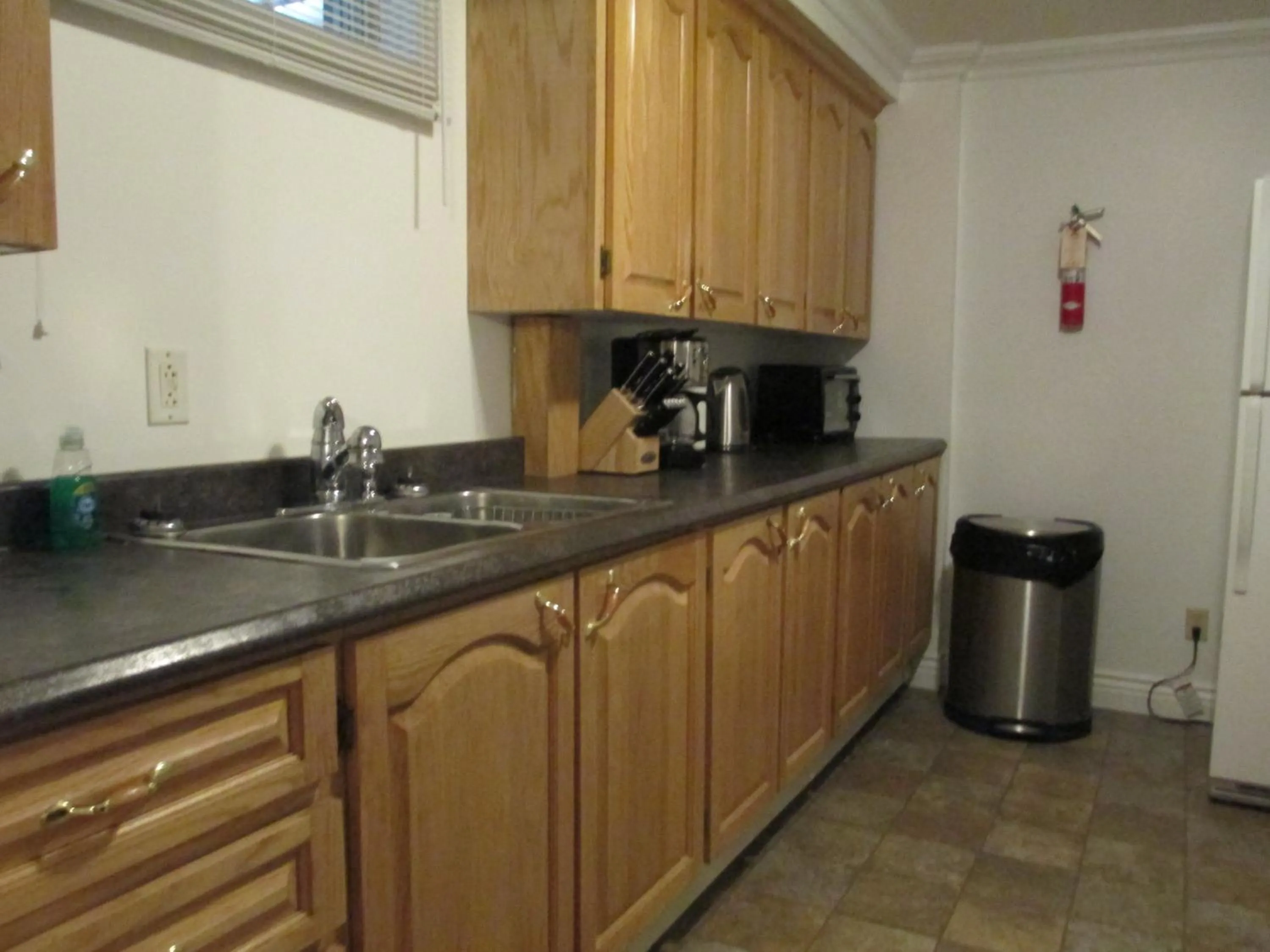 Kitchen or kitchenette in Comerford's Ocean View Suites