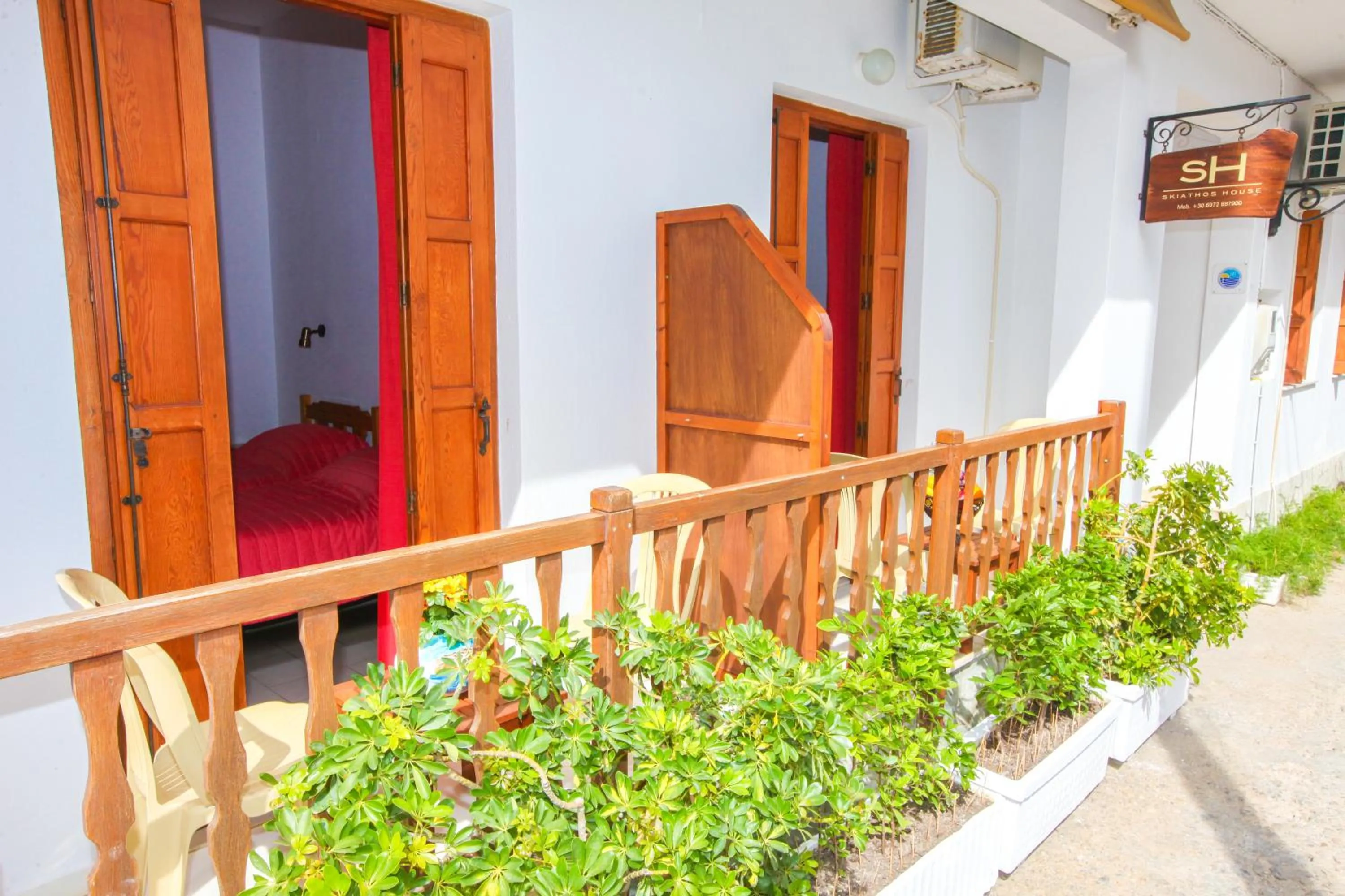 Balcony/Terrace in Skiathos House