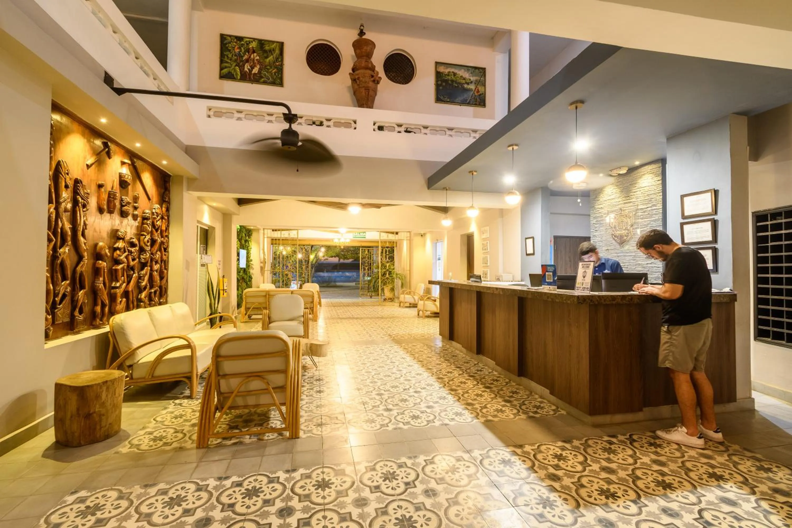 Lobby or reception in Park Hotel