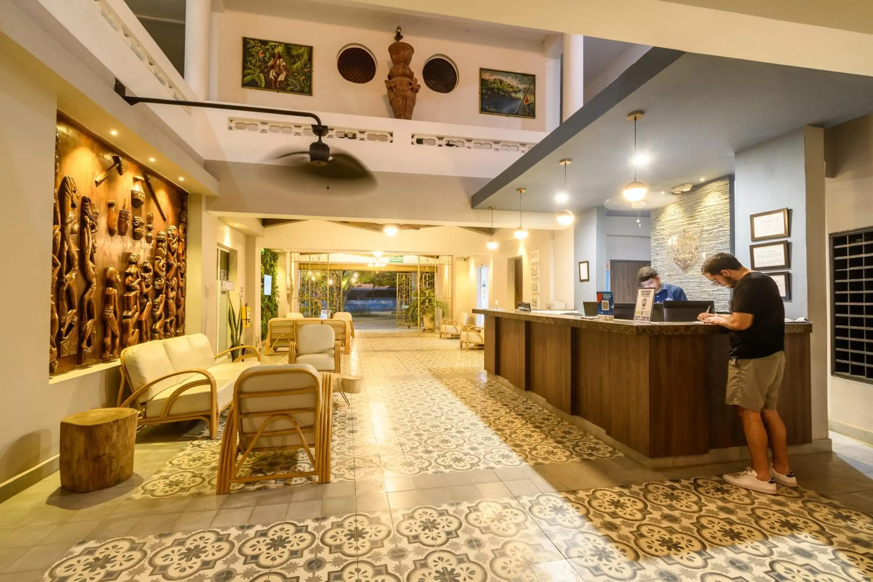 Lobby or reception in Park Hotel Lobby or reception in Park Hotel