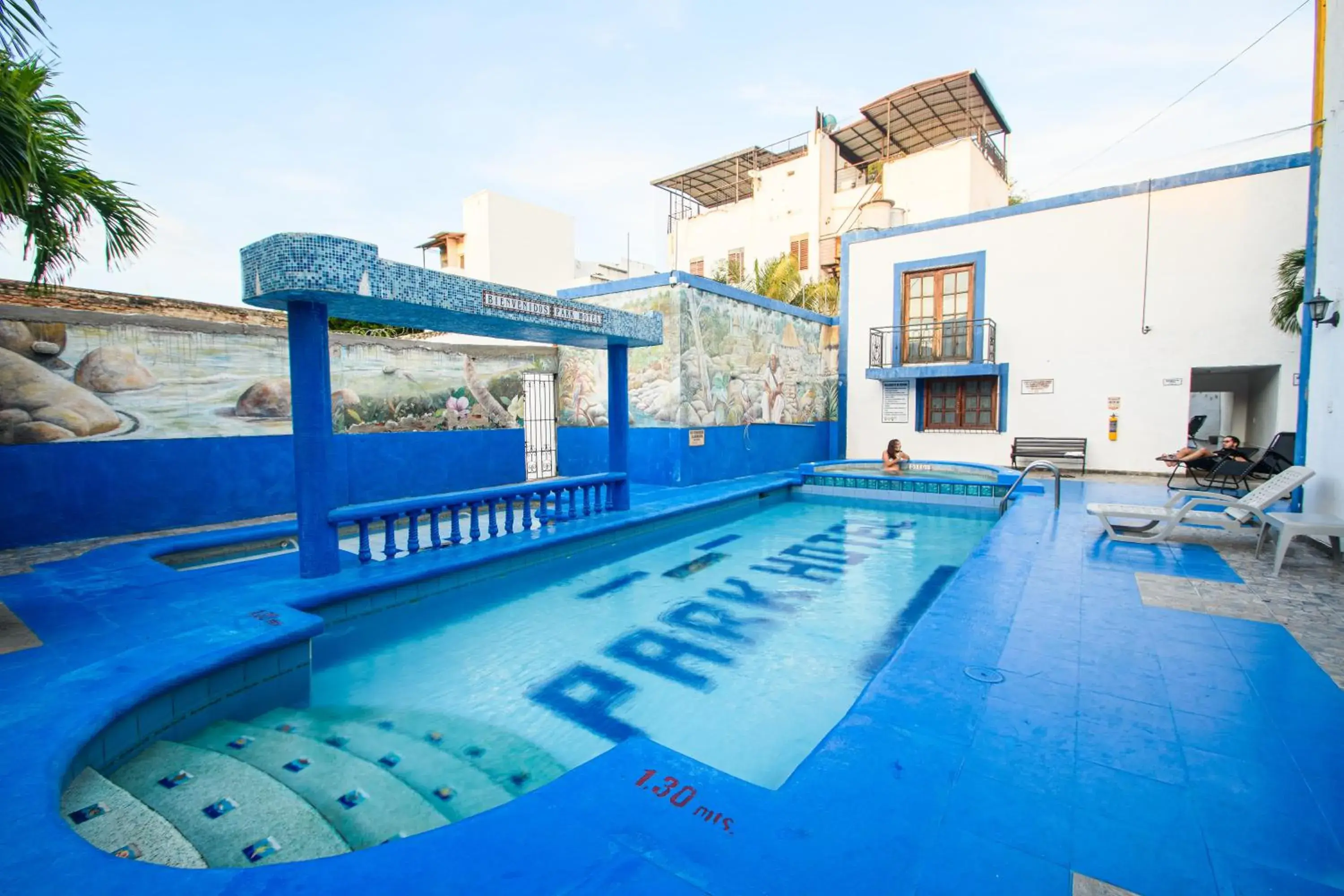 Pool view in Park Hotel Pool view in Park Hotel