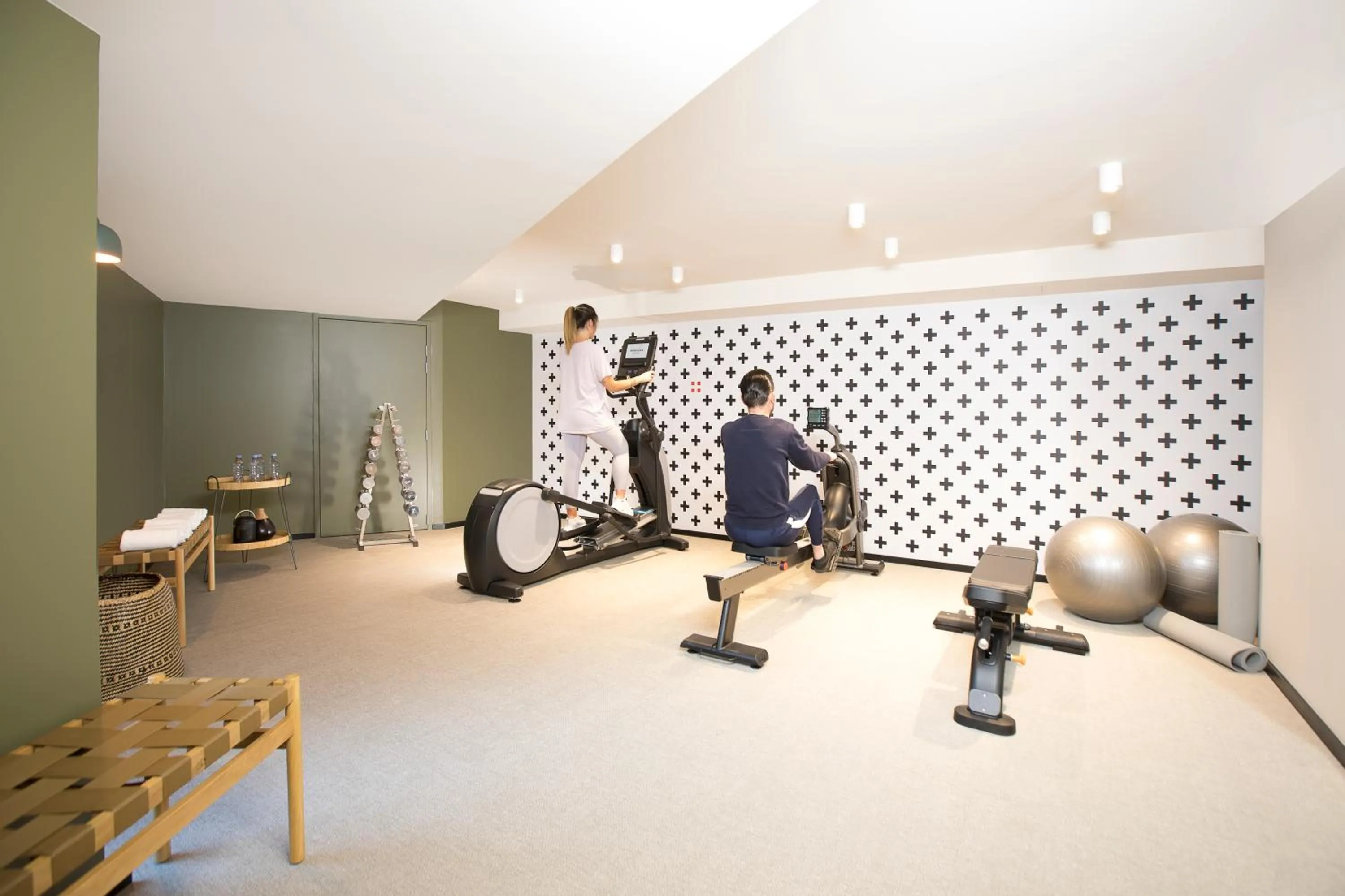 Fitness centre/facilities in Mercure Chambéry Centre