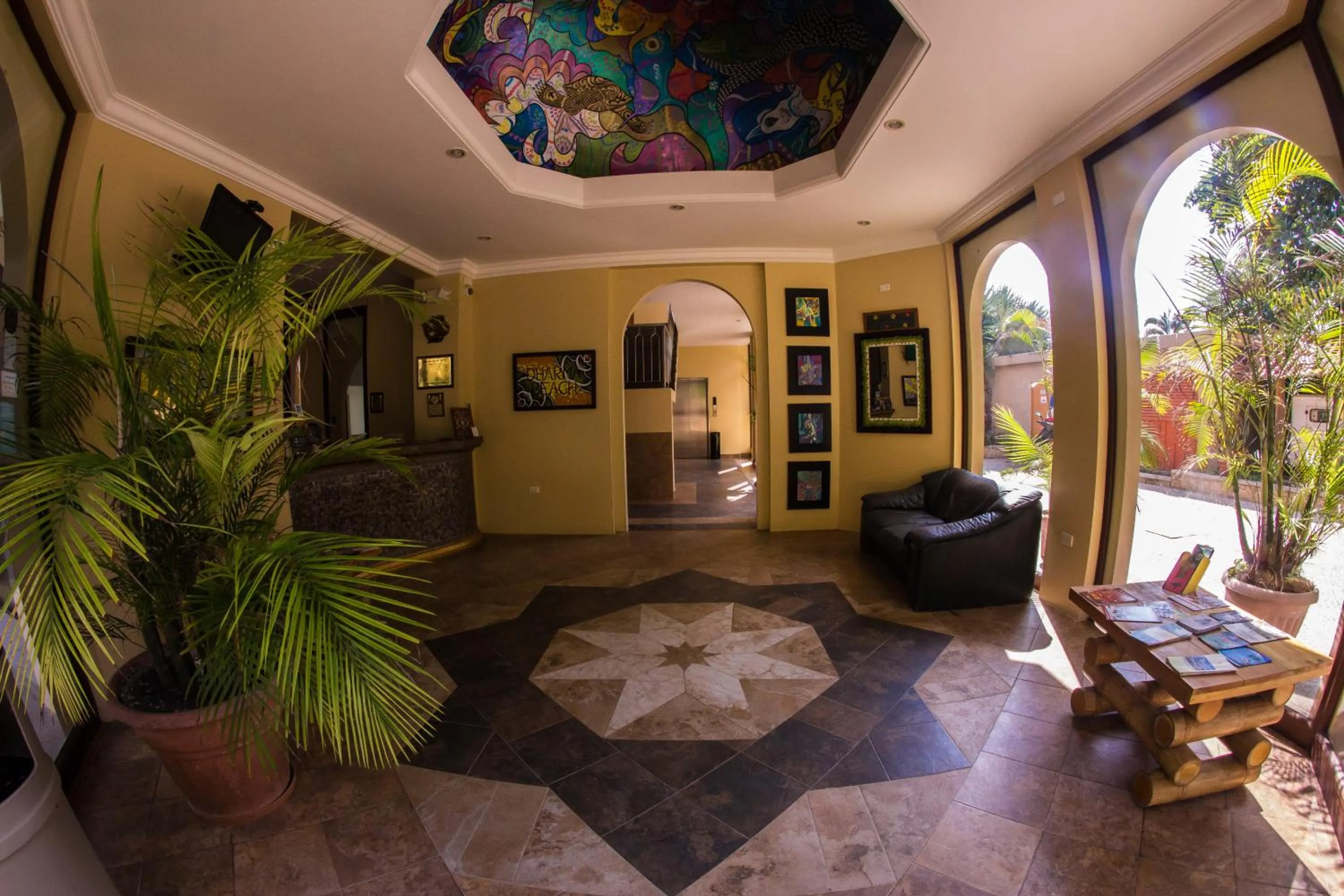 Lobby or reception in Dharma Beach