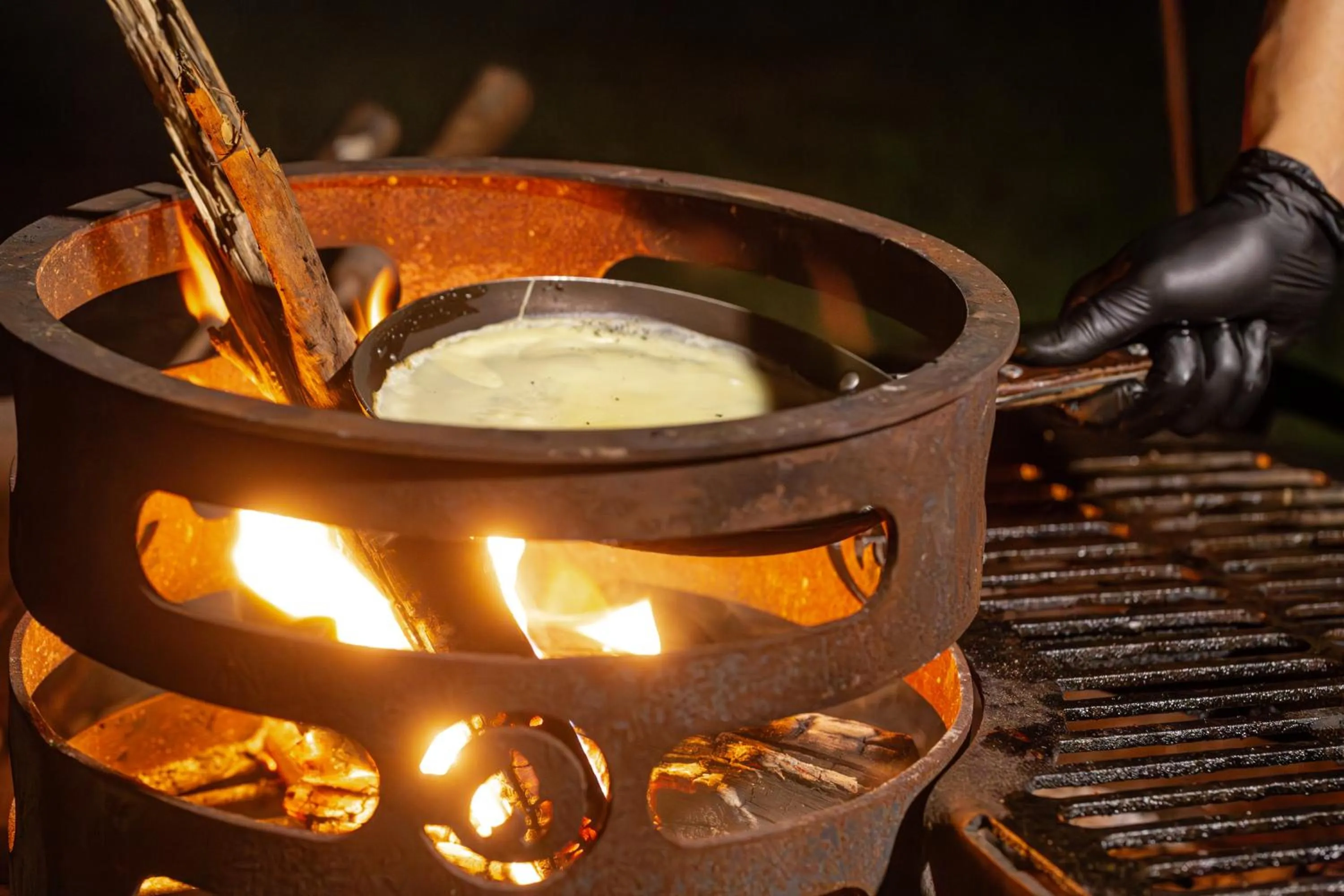 Restaurant/places to eat in El Tránsito Hotel Boutique