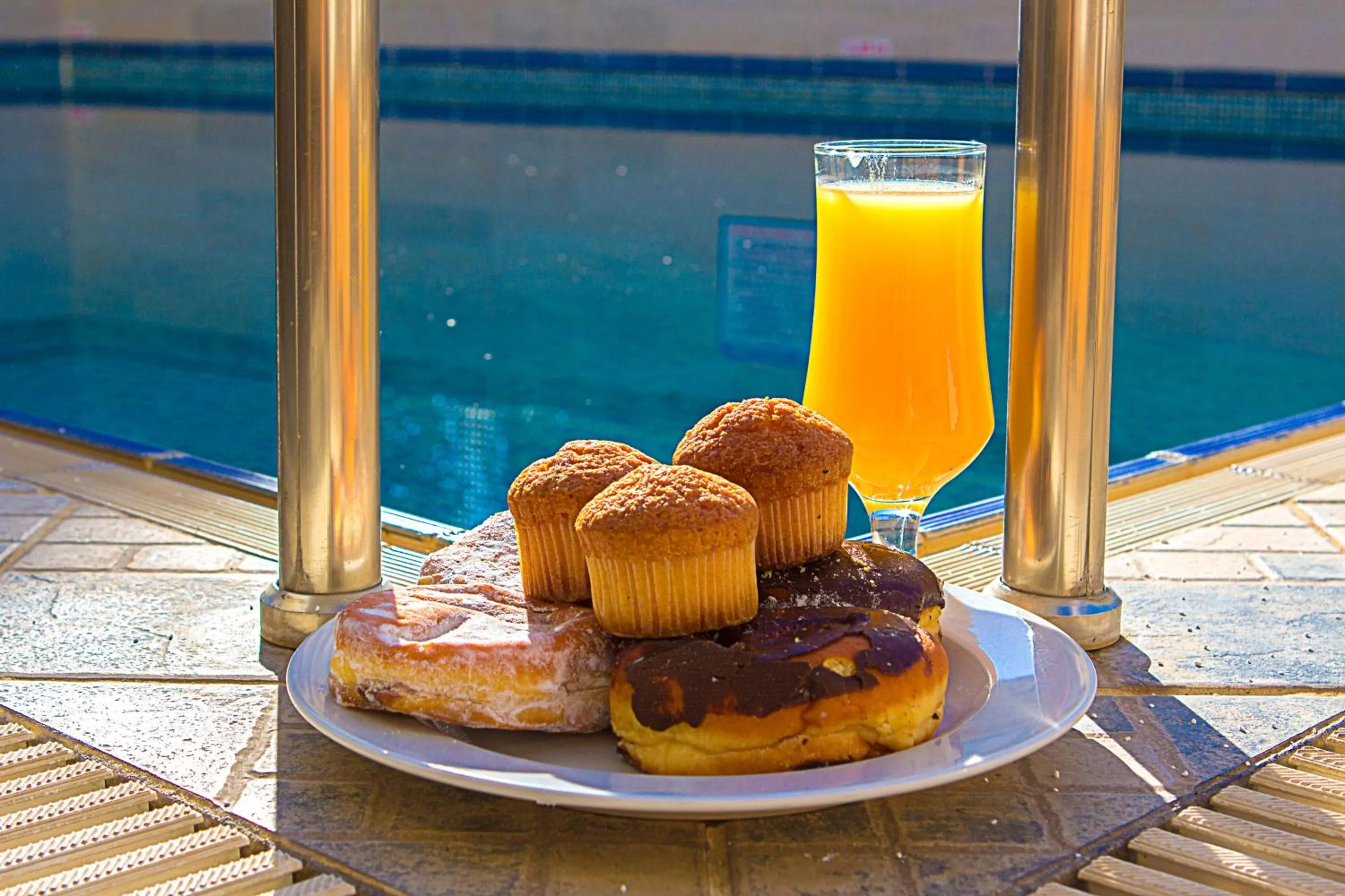 Swimming pool in Anthena Studios