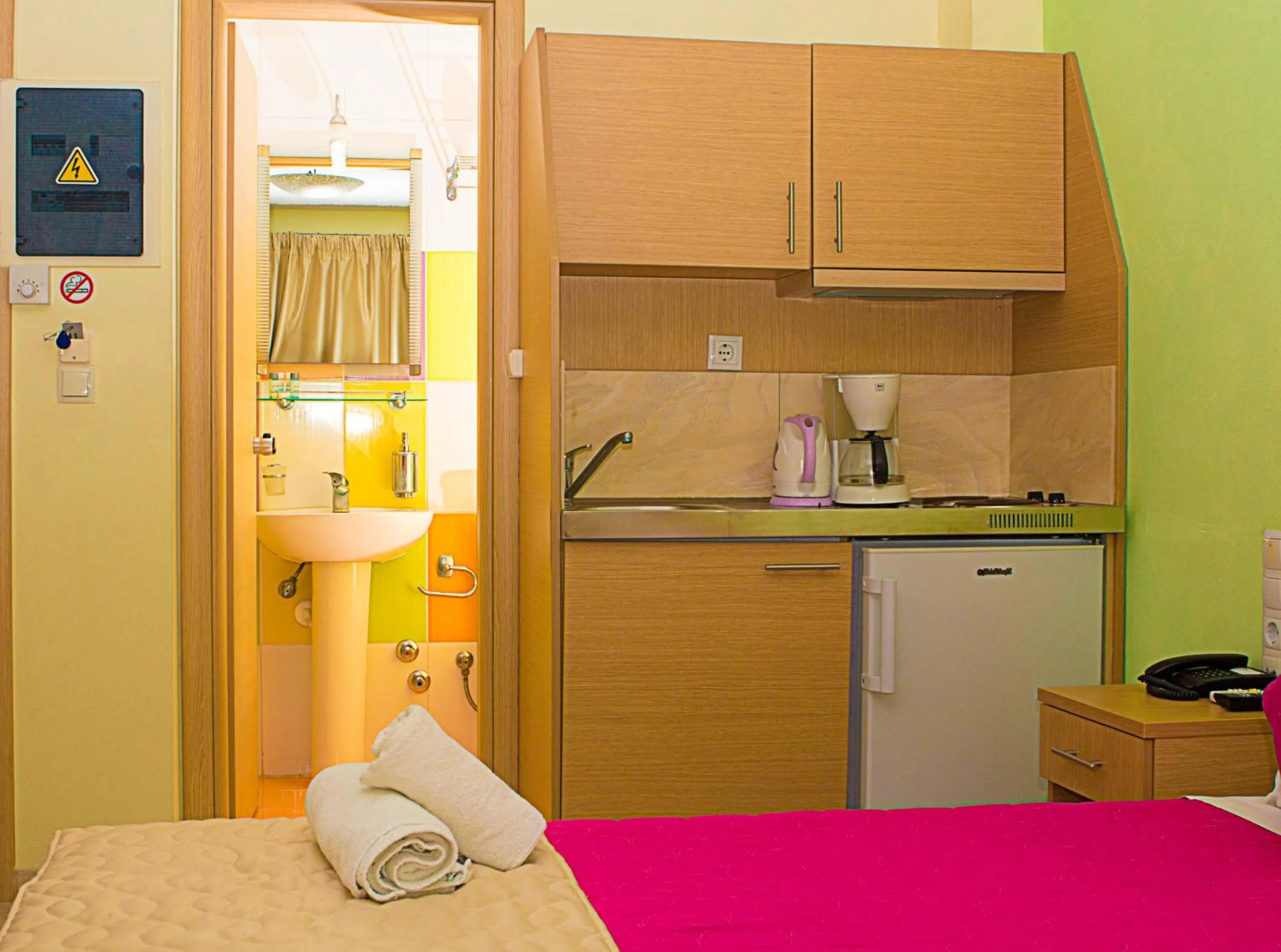 Bed in Anthena Studios