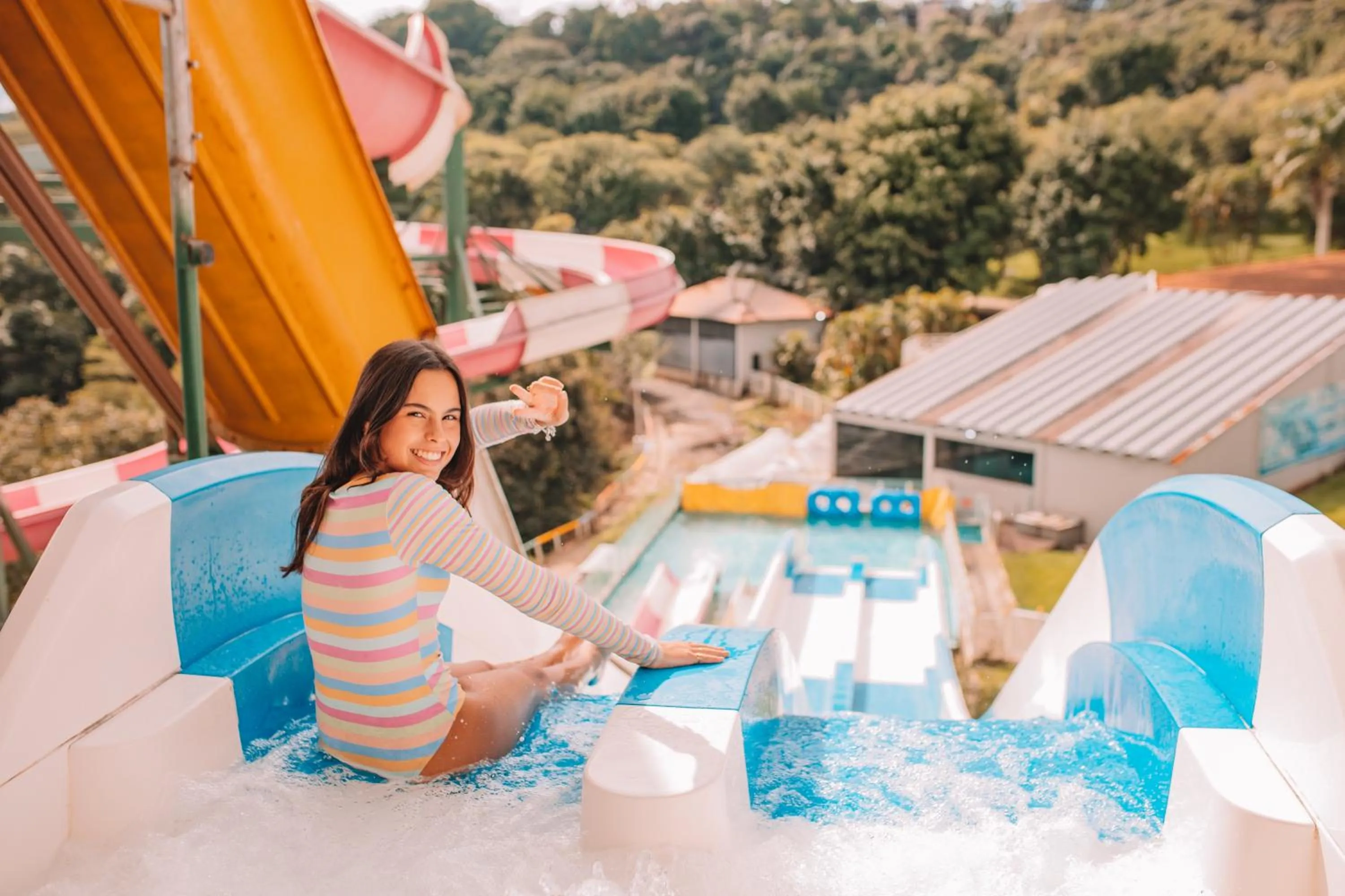 Swimming pool in Itá Thermas Resort e Spa