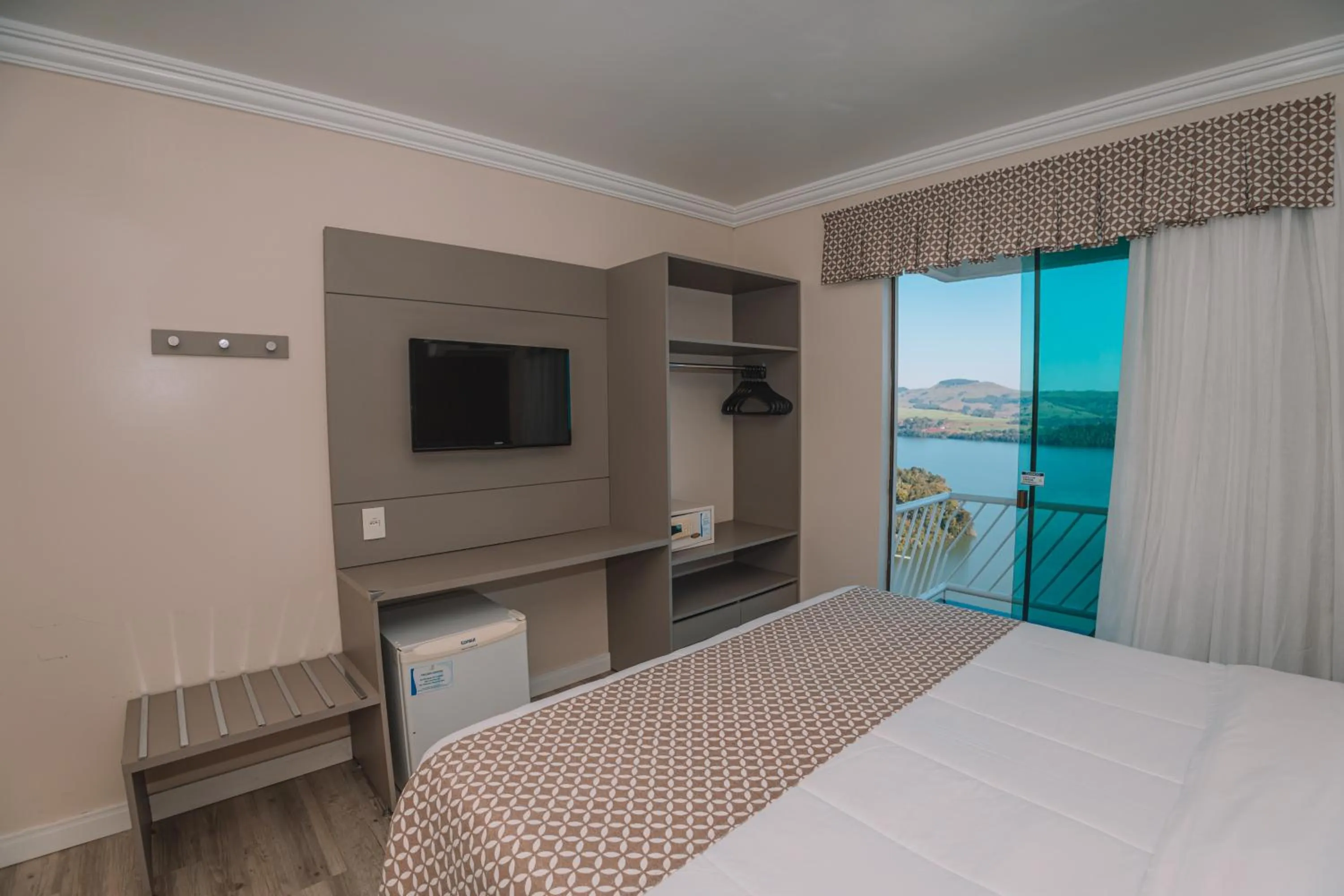 Bed in Itá Thermas Resort e Spa