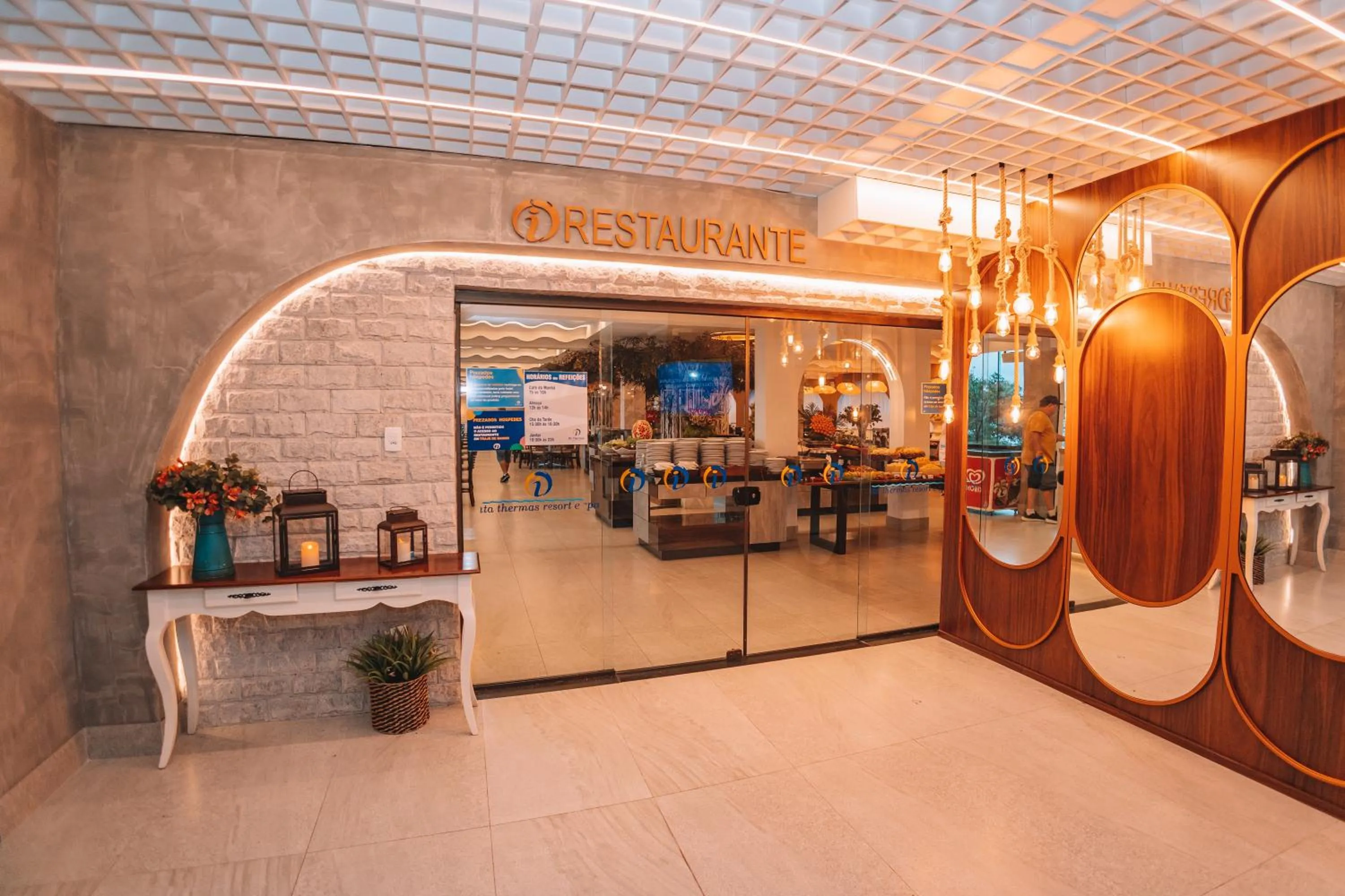 Restaurant/places to eat in Itá Thermas Resort e Spa