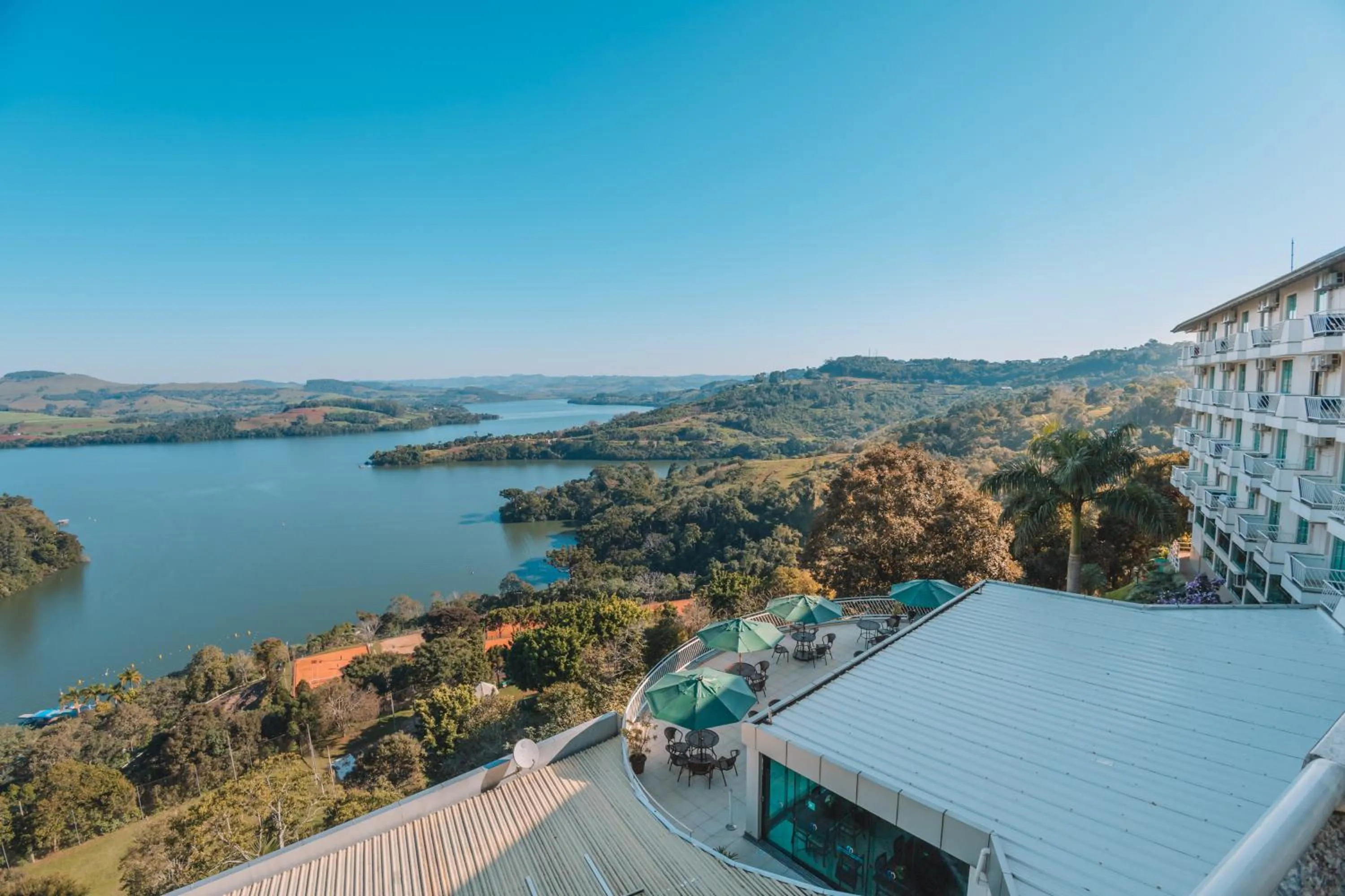 Balcony/Terrace in Itá Thermas Resort e Spa