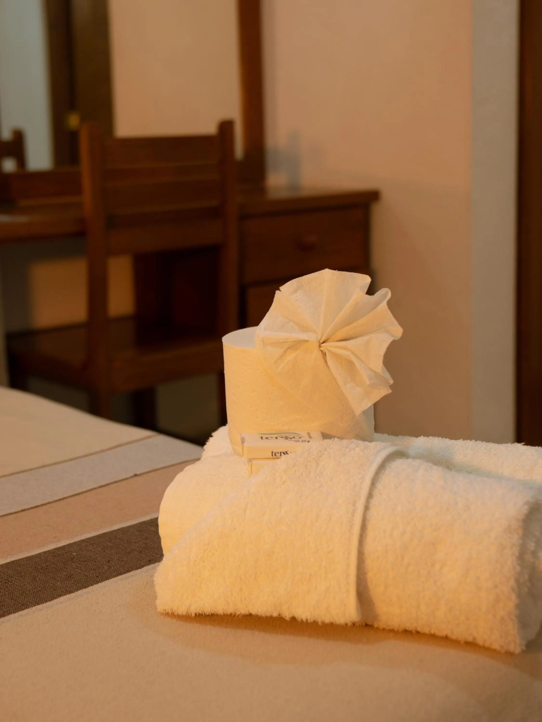 towels, Bed in Hotel VidaMar
