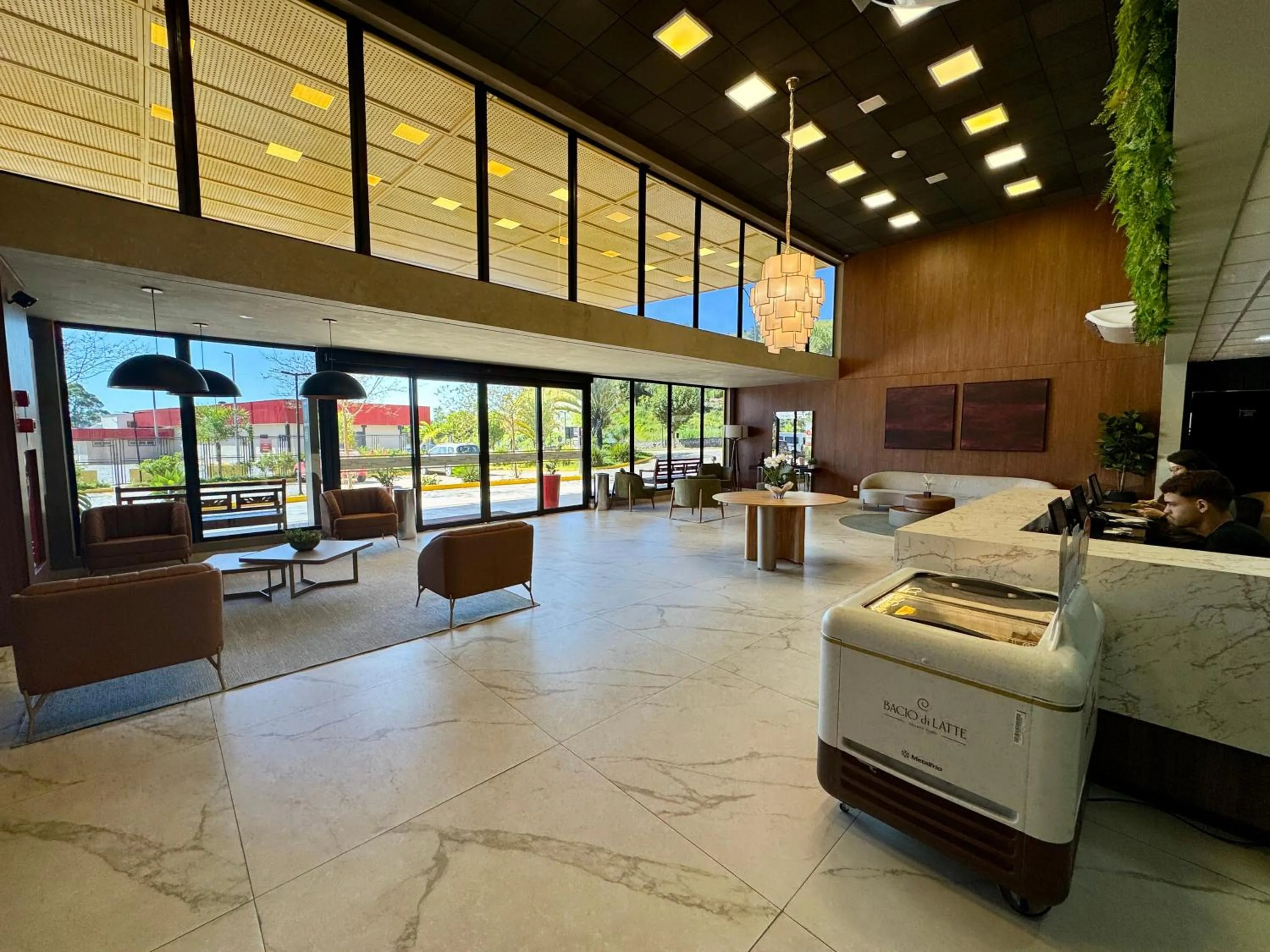 Lobby or reception in Graal Inn Mairiporã