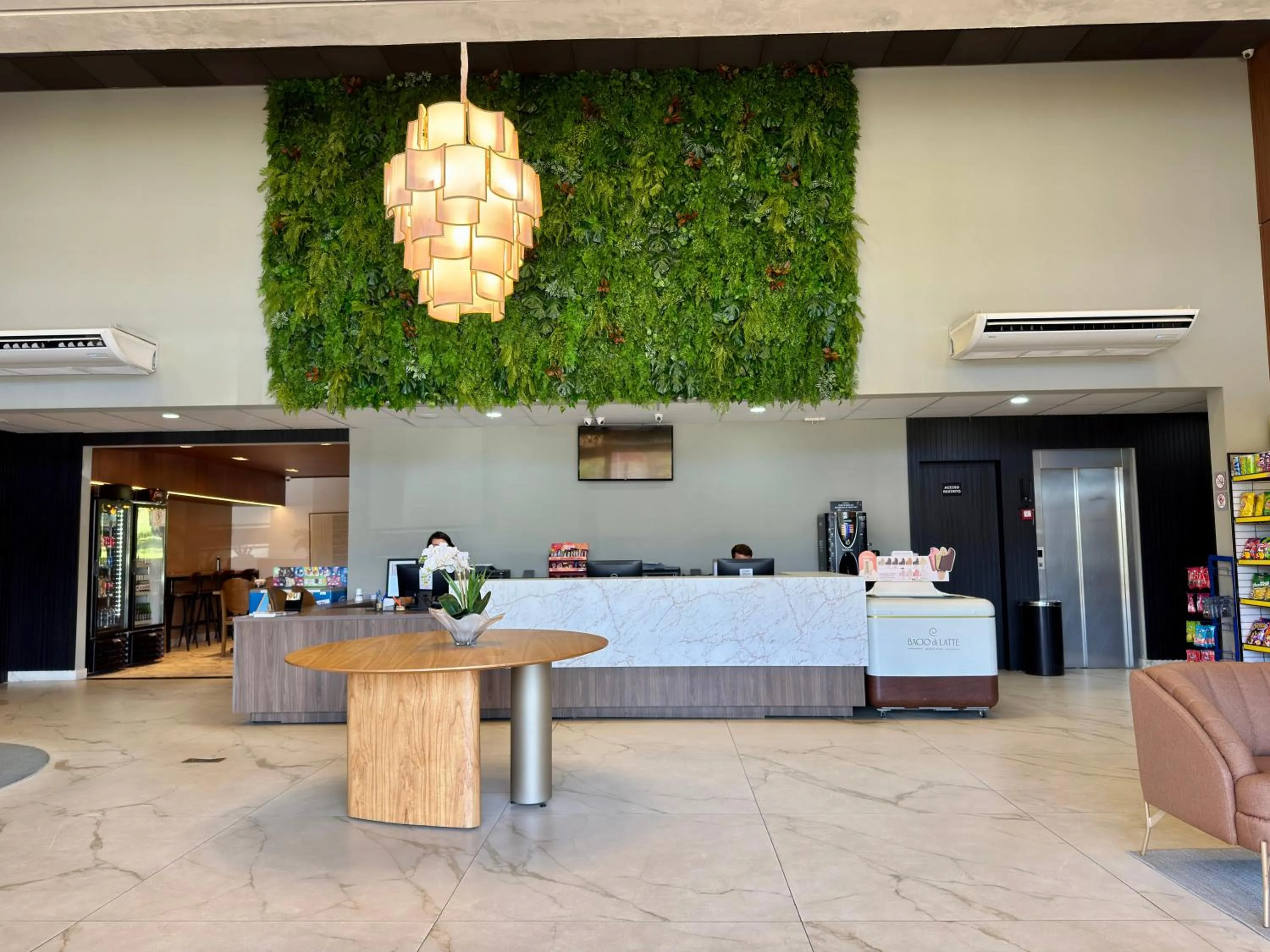 Lobby or reception in Graal Inn Mairiporã