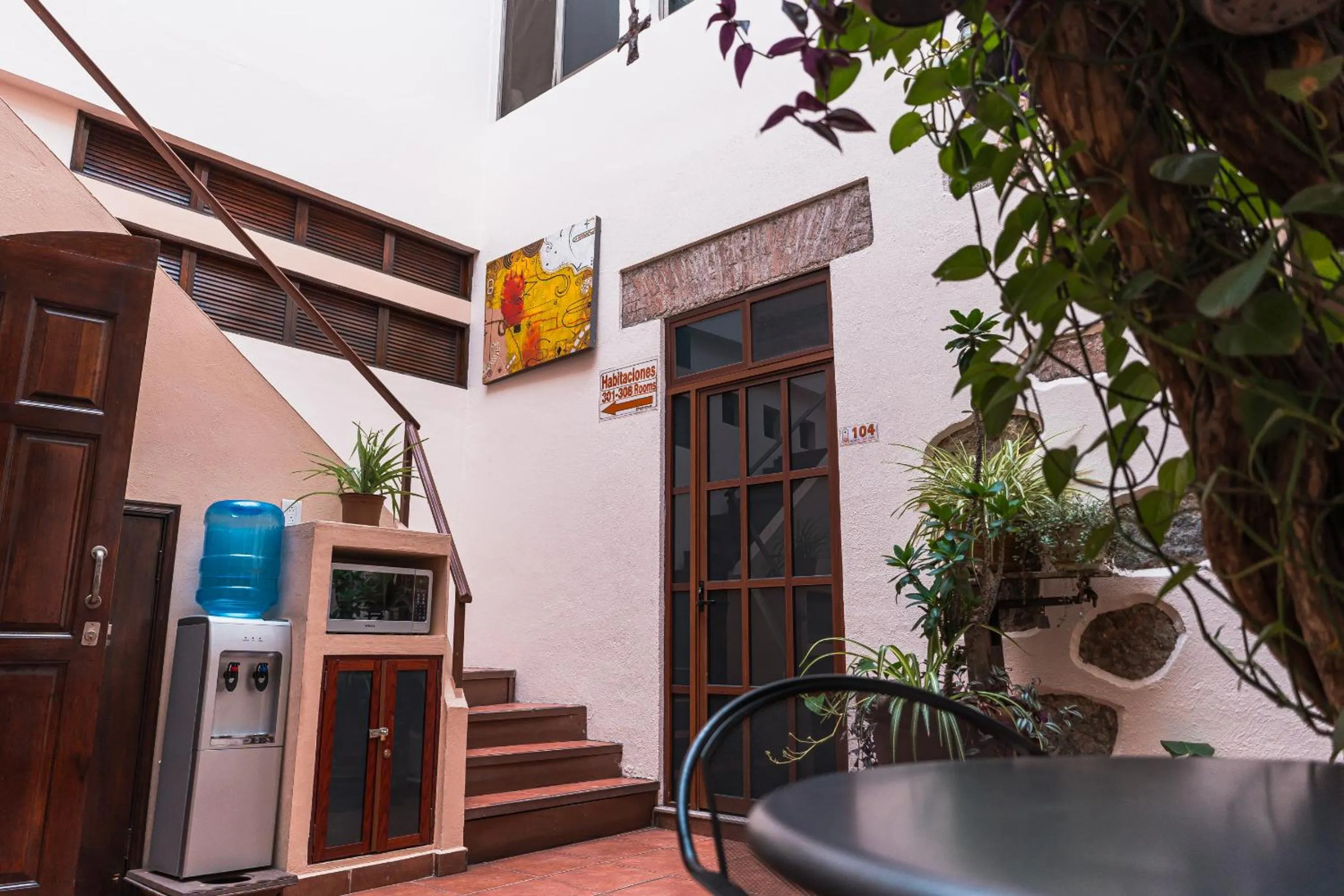 Patio in Hotel Don Nino