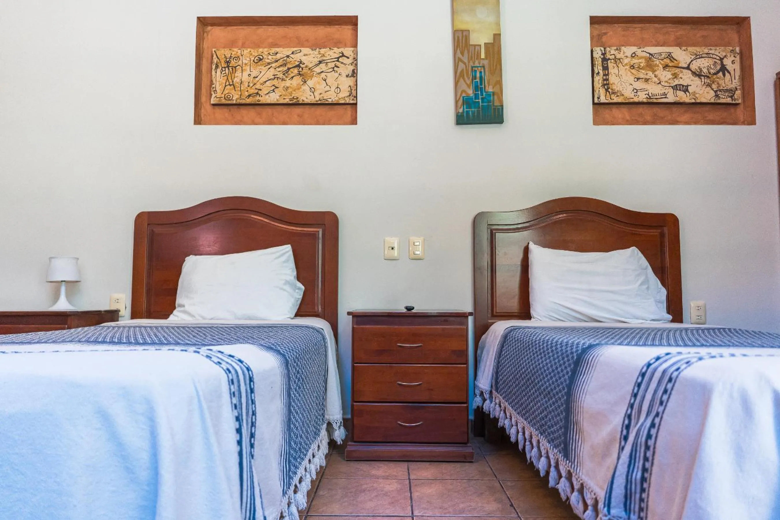 Bed in Hotel Don Nino