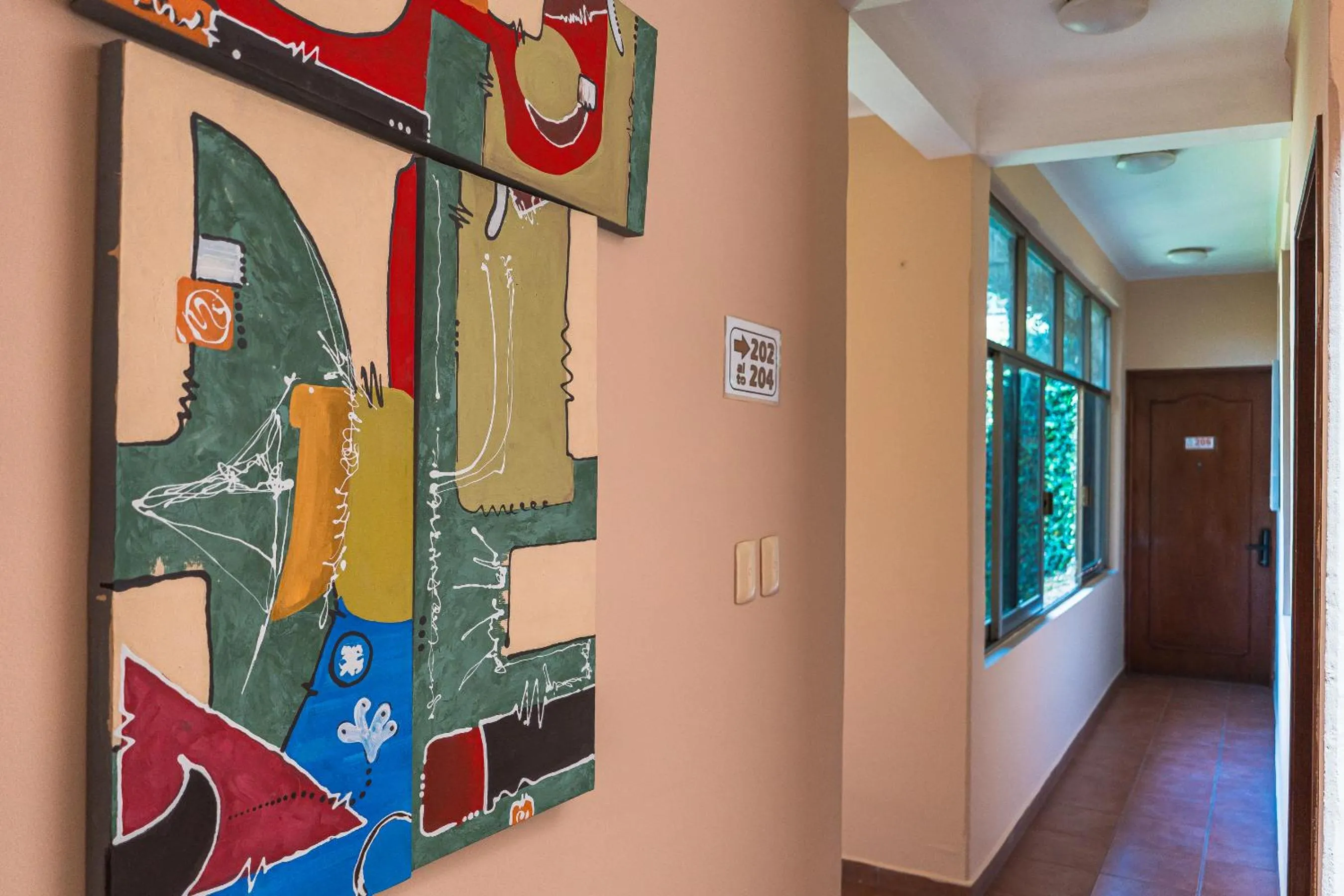 Decorative detail in Hotel Don Nino