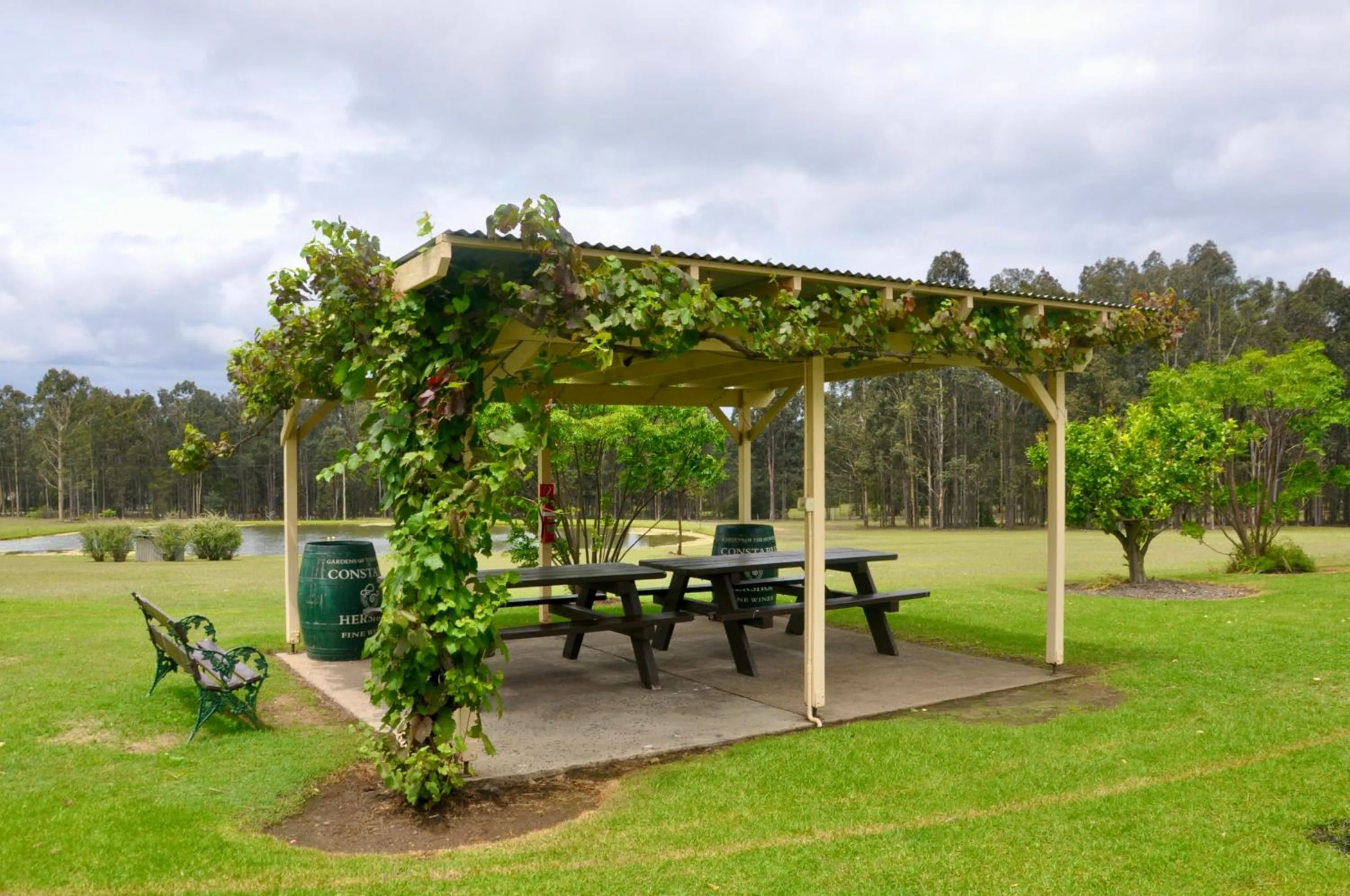 BBQ facilities in Woolshed Hill Estate