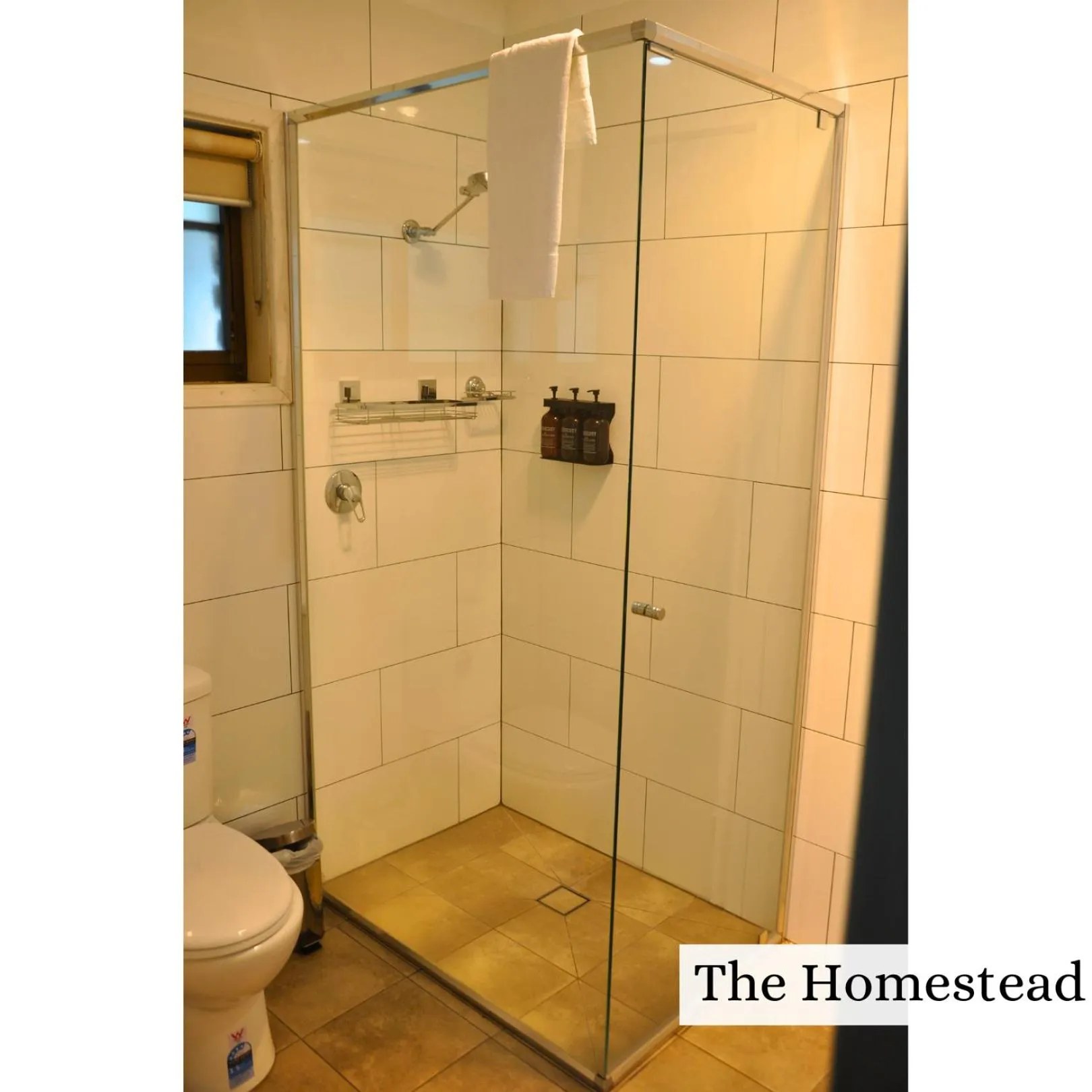 Shower in Woolshed Hill Estate