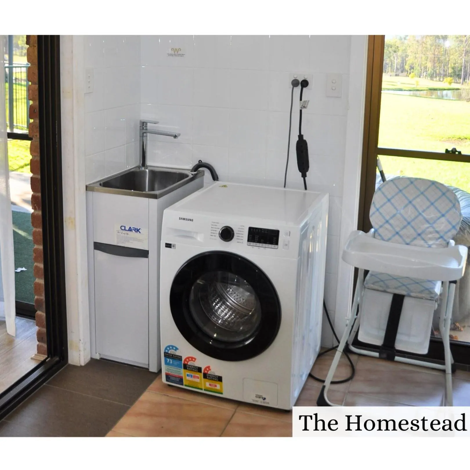 washing machine in Woolshed Hill Estate