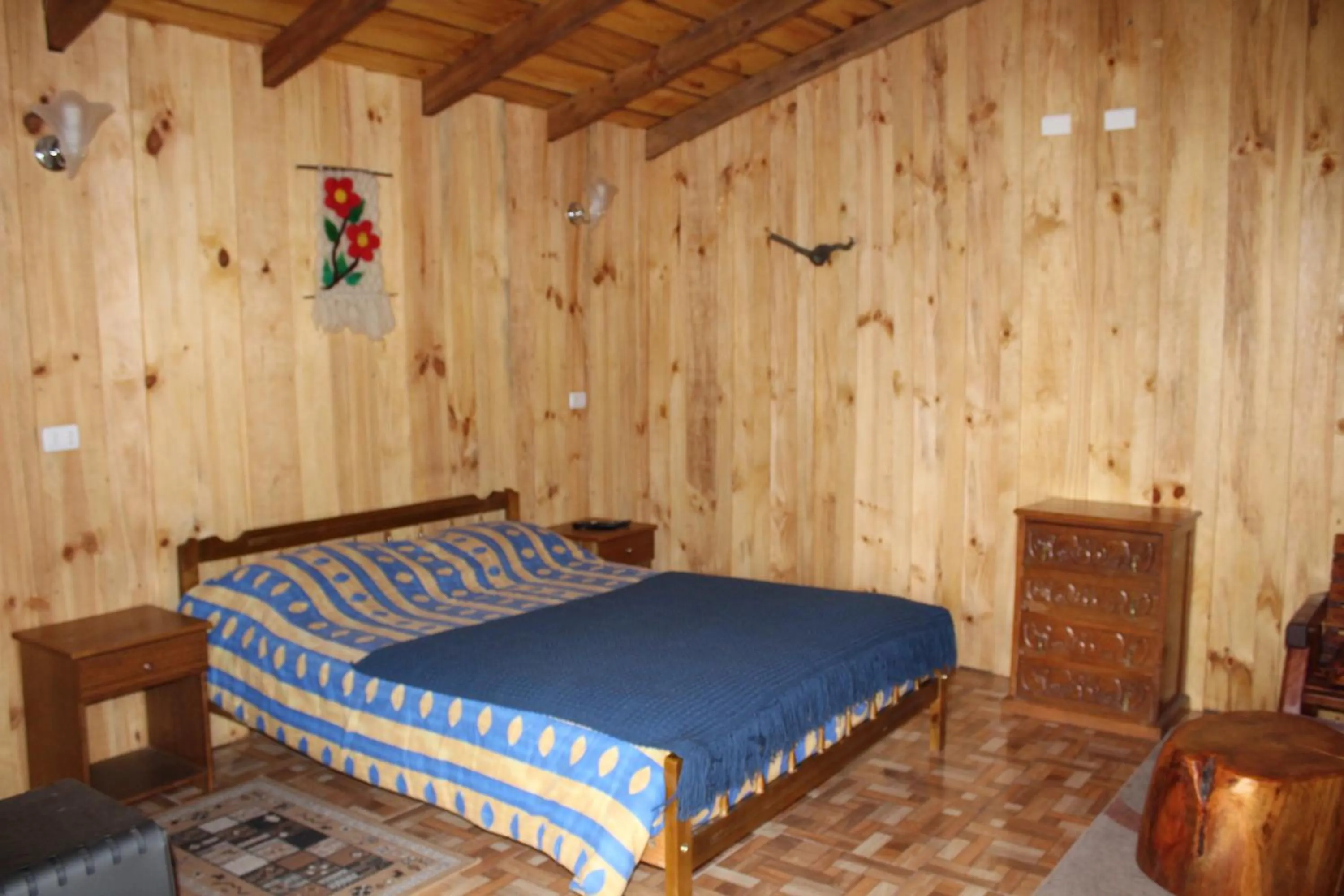 Bed in Apart hotel Puchaley Lafquen