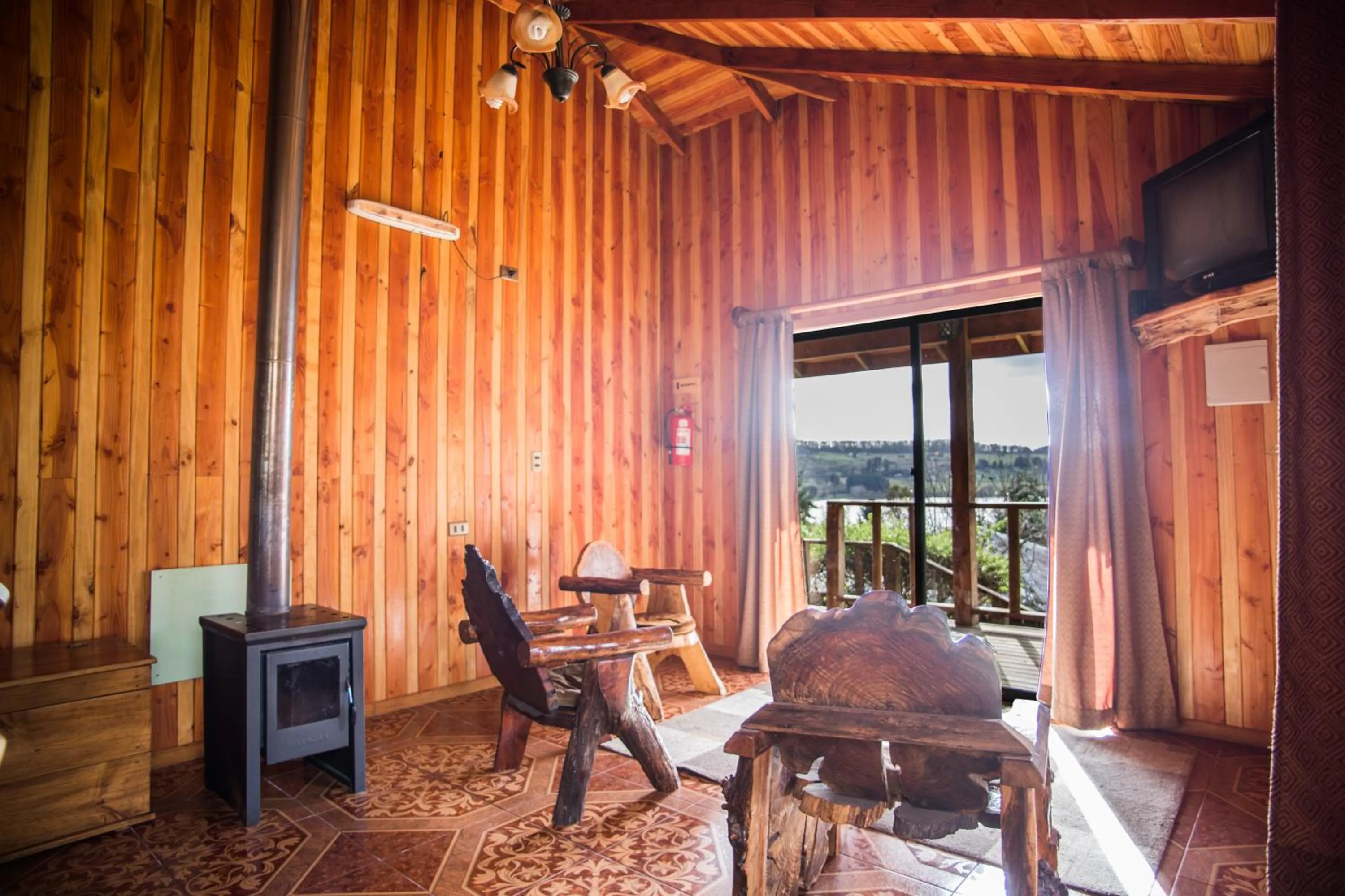 Living room in Apart hotel Puchaley Lafquen