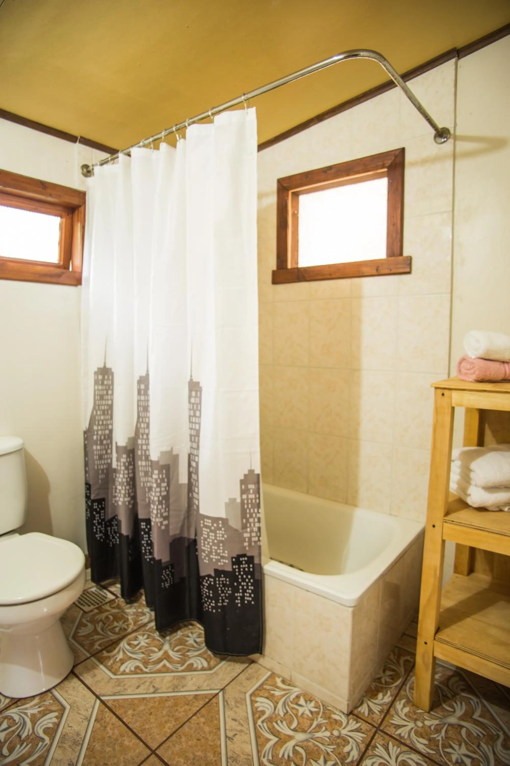 Bathroom in Apart hotel Puchaley Lafquen