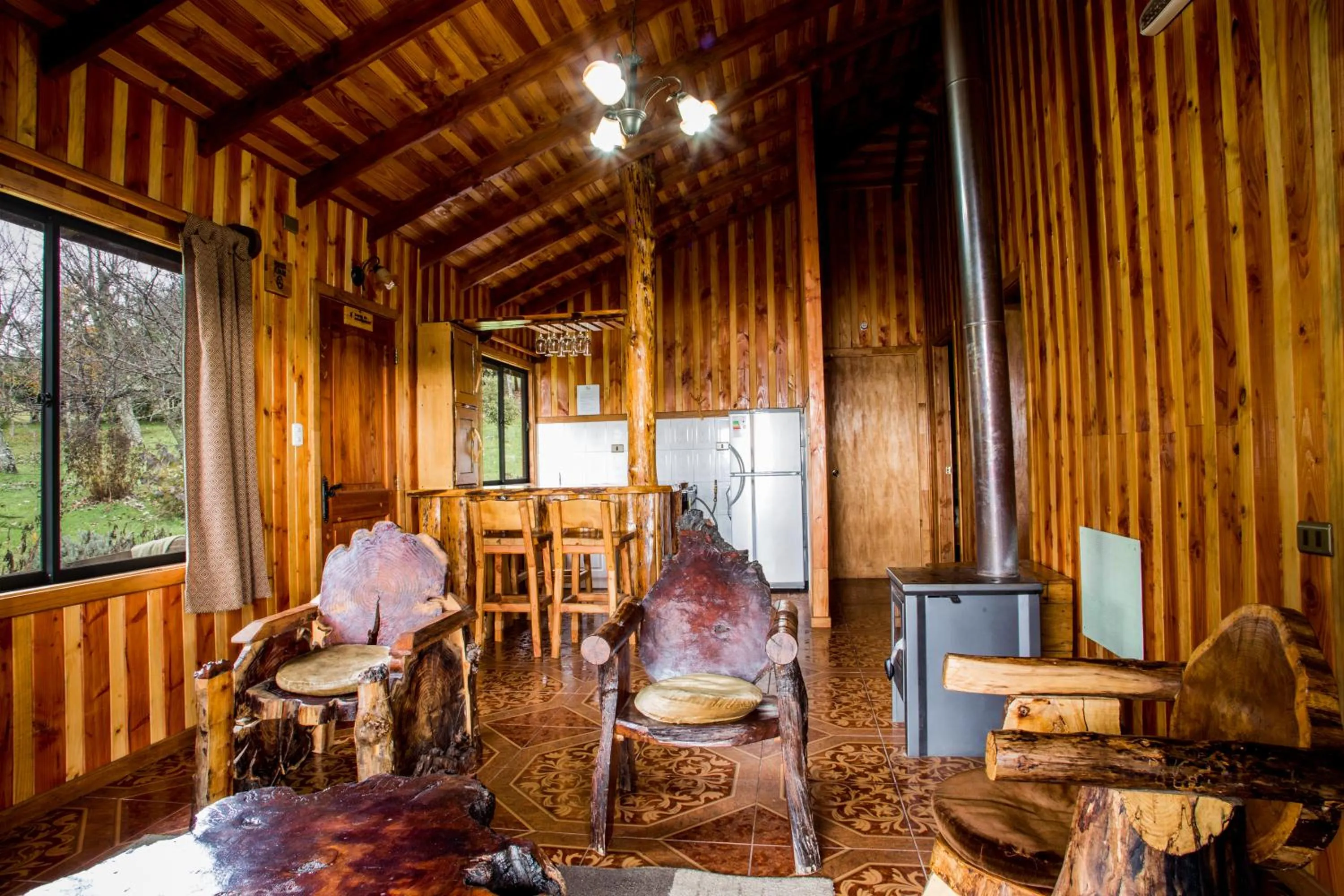 Living room in Apart hotel Puchaley Lafquen