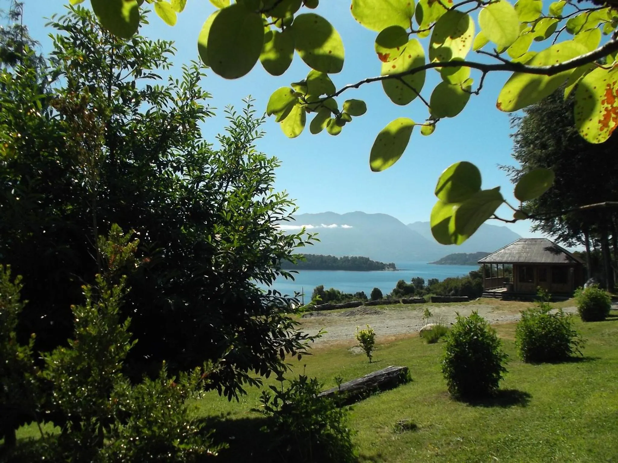 Balcony/Terrace in Apart hotel Puchaley Lafquen