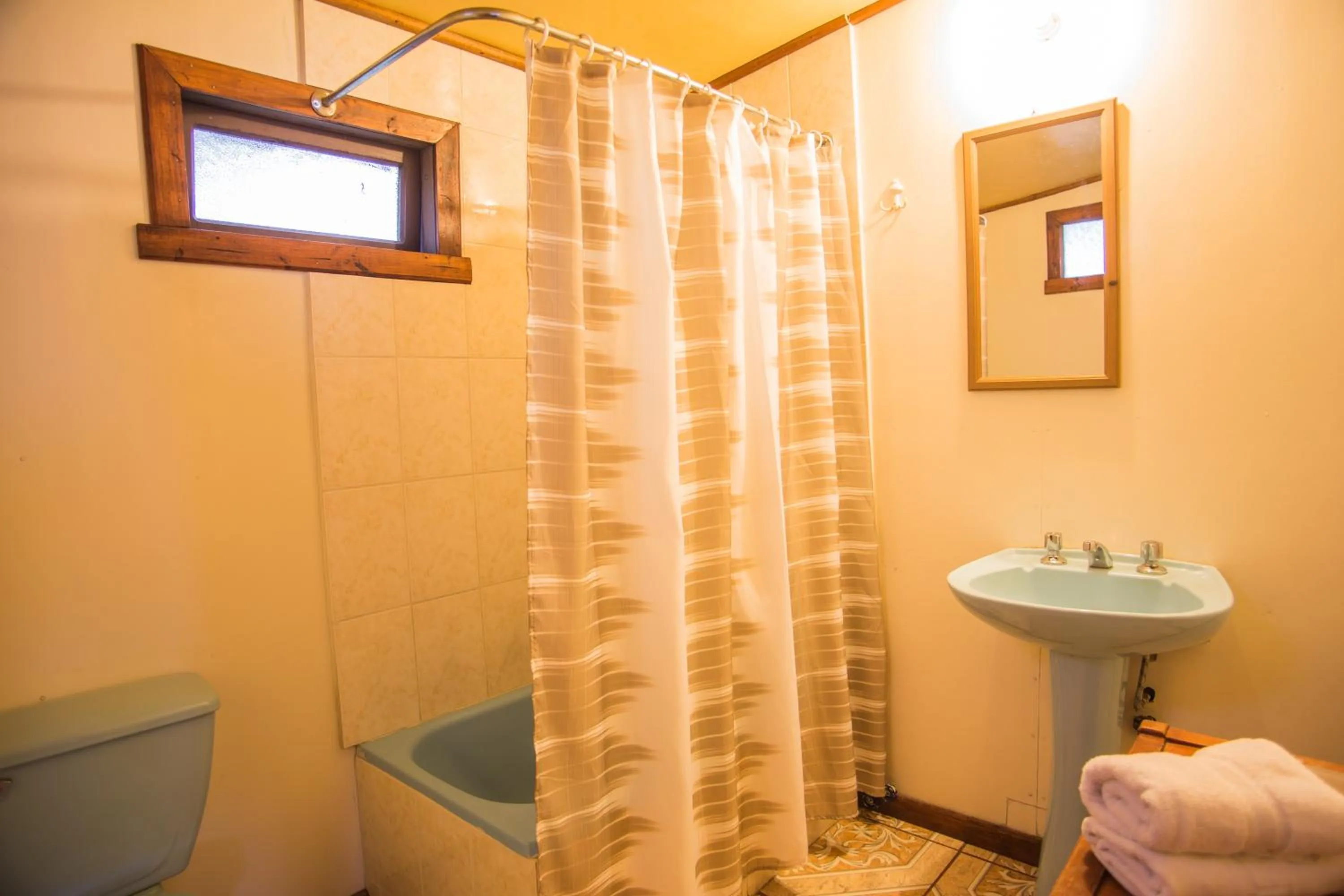 Bathroom in Apart hotel Puchaley Lafquen