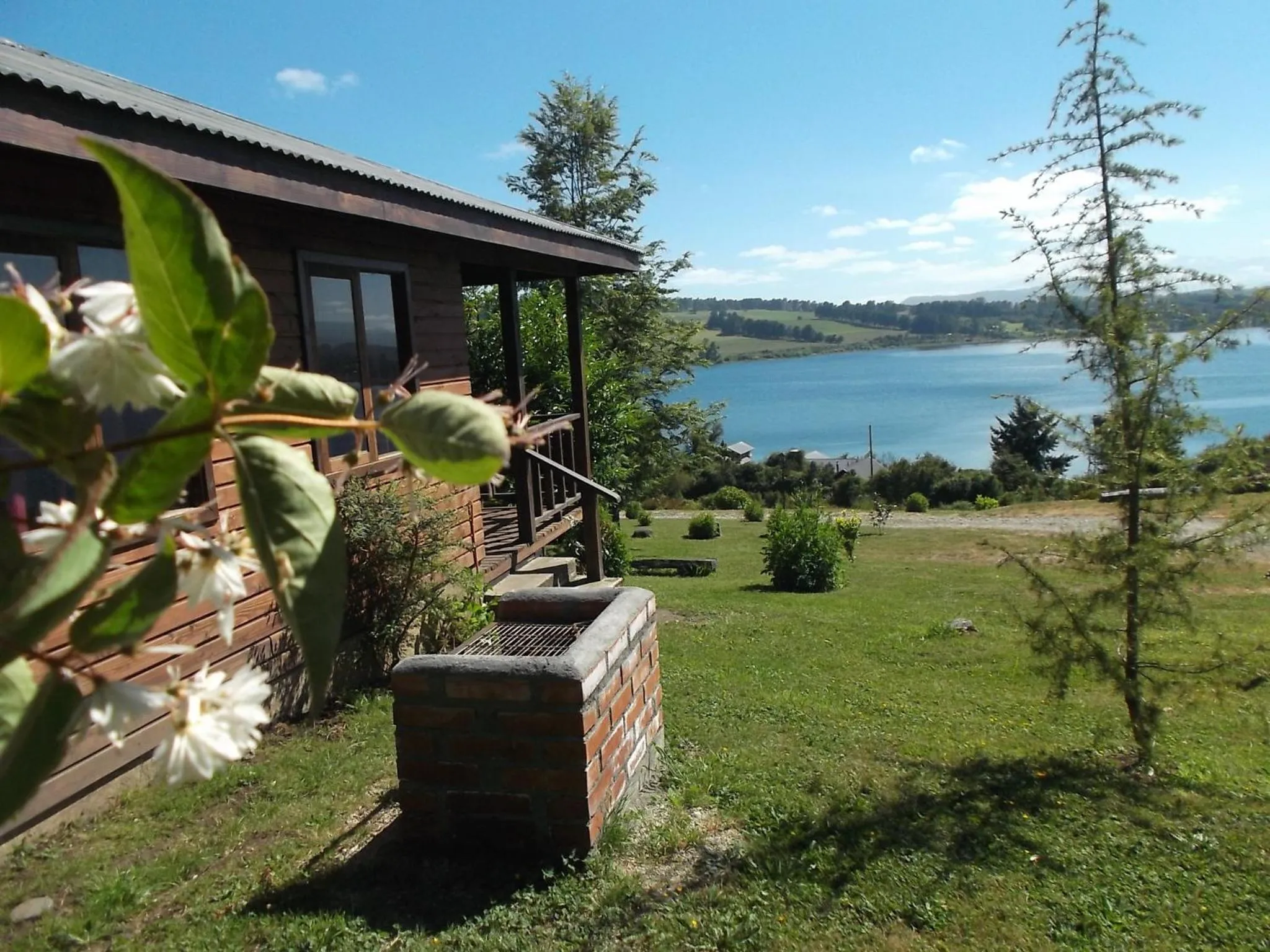 Lake view in Apart hotel Puchaley Lafquen