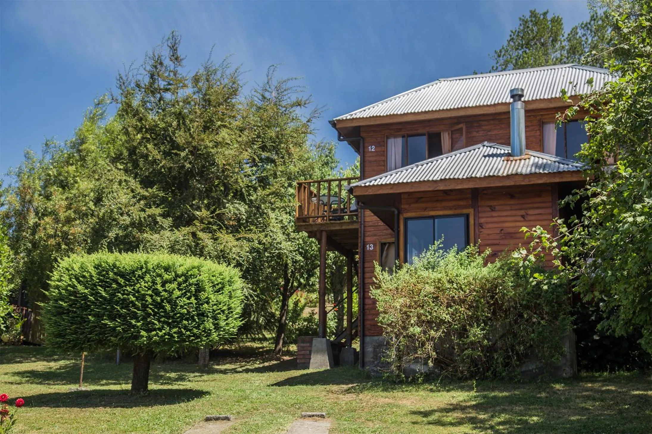 Facade/entrance in Apart hotel Puchaley Lafquen