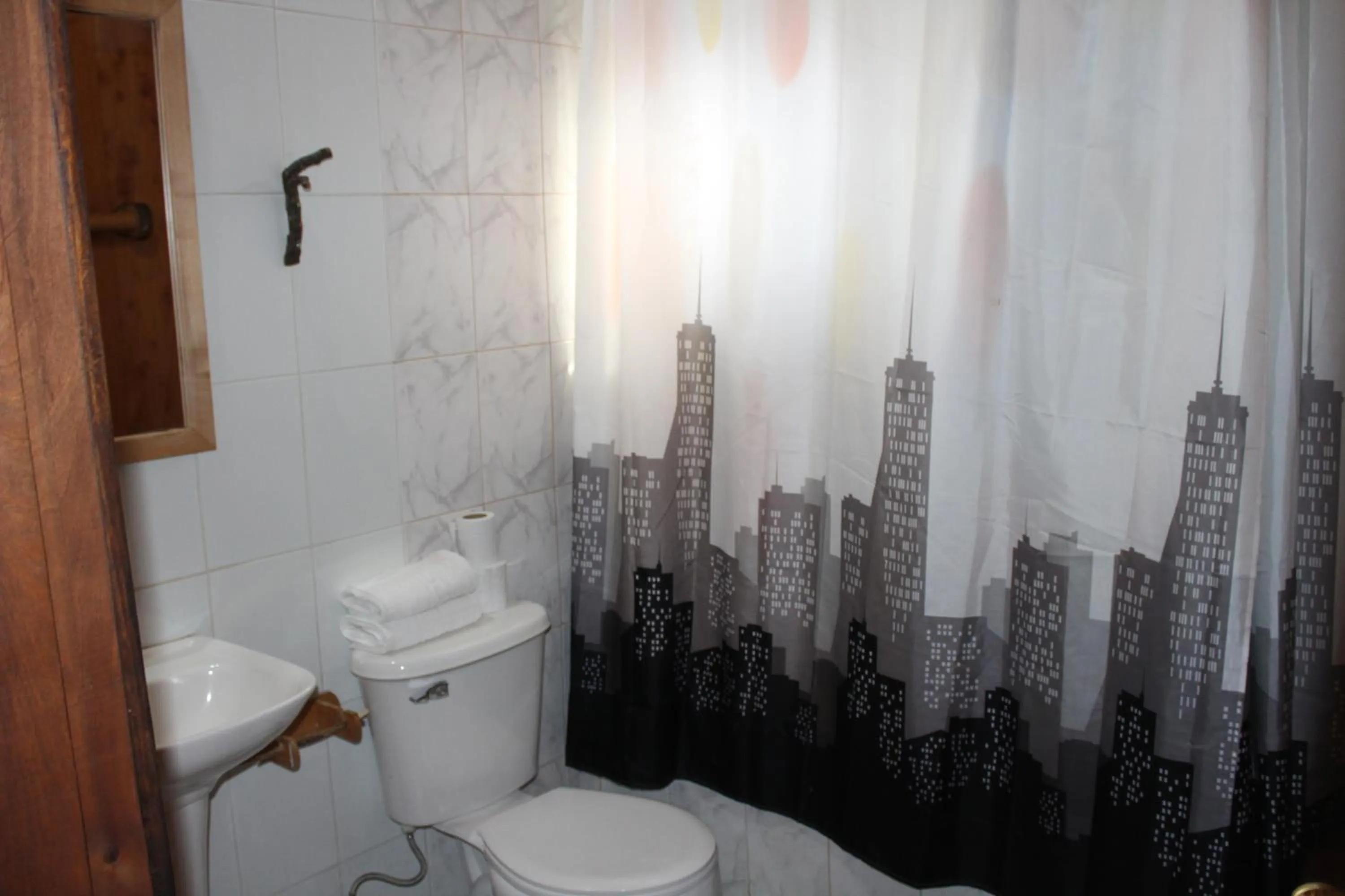 Bathroom in Apart hotel Puchaley Lafquen