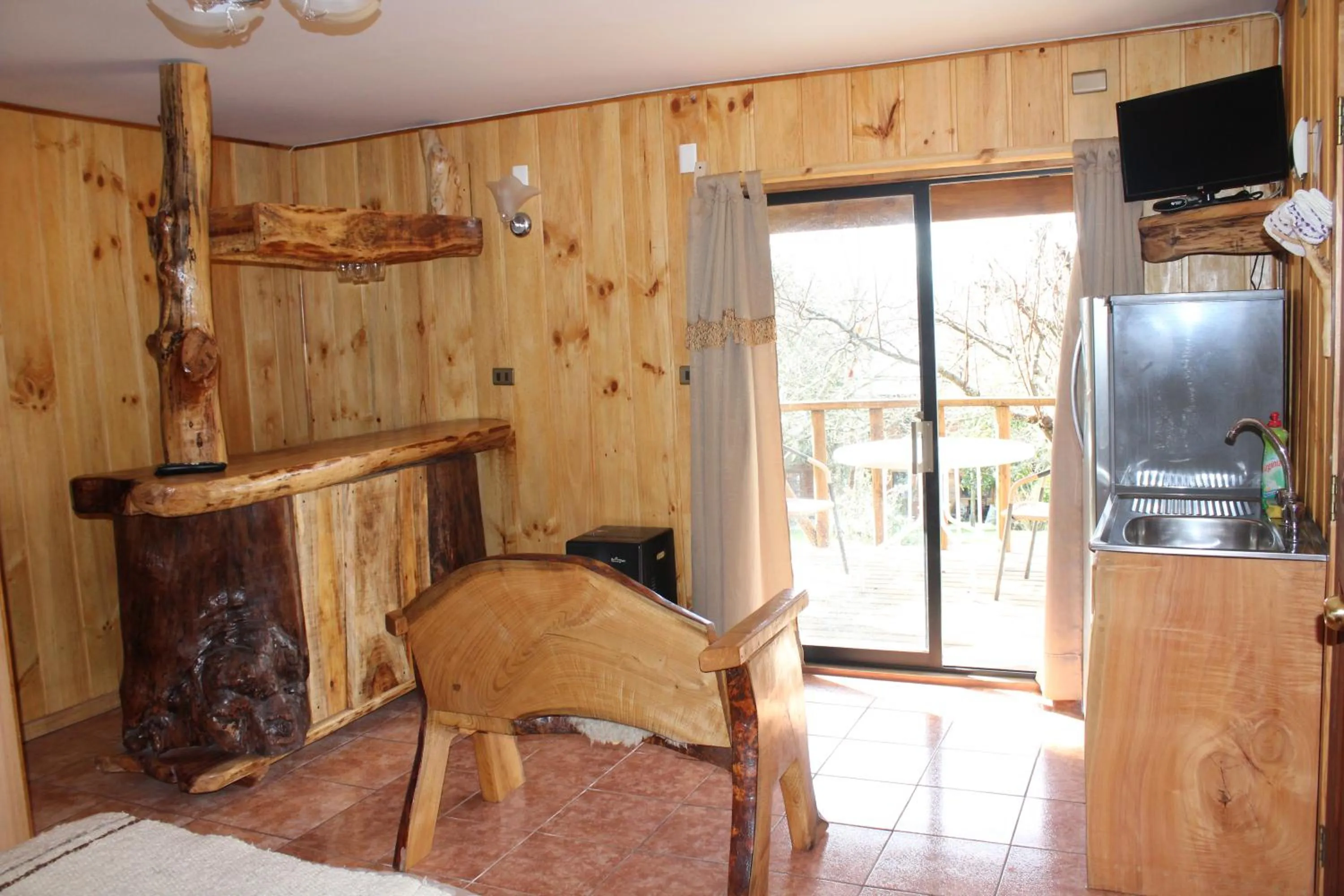 Living room in Apart hotel Puchaley Lafquen