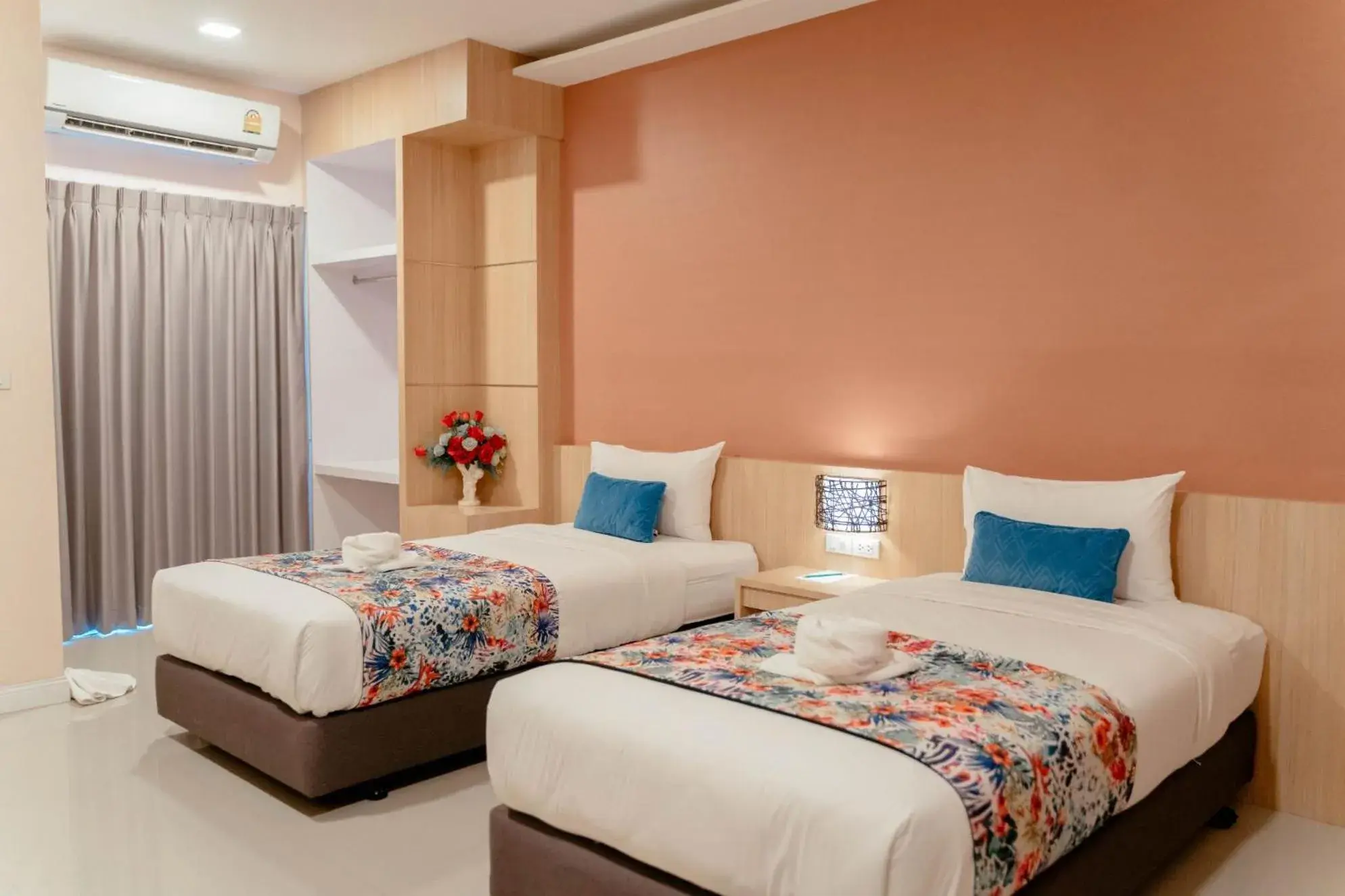 Standard Twin Room in It's me Keawanong Hotel Standard Twin Room in It's me Keawanong Hotel