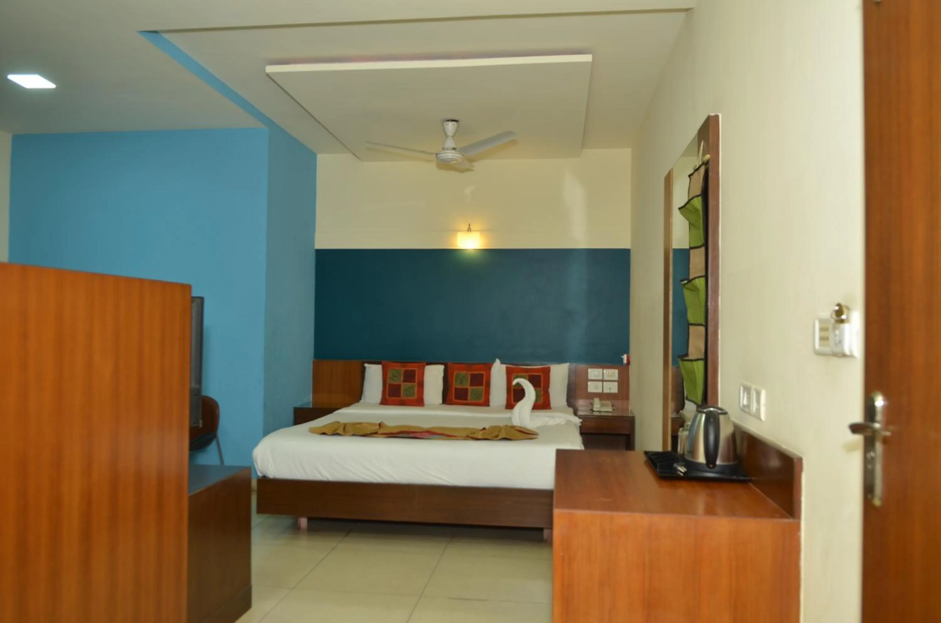 Bed in Cubbon Suites